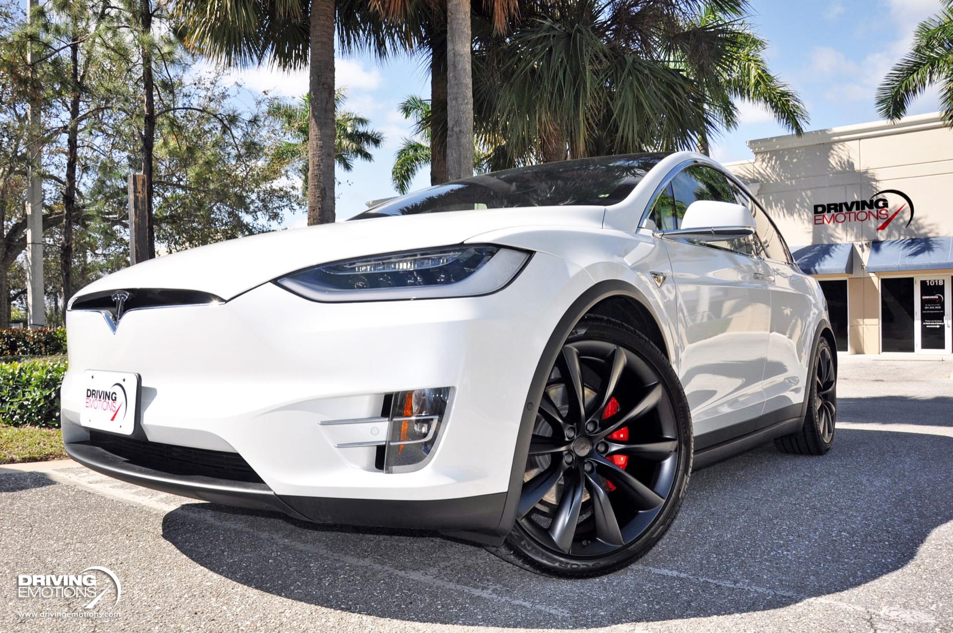 Used 2020 Tesla Model X Performance WHITE/WHITE! CARBON! LOW MILES!! | Lake Park, FL