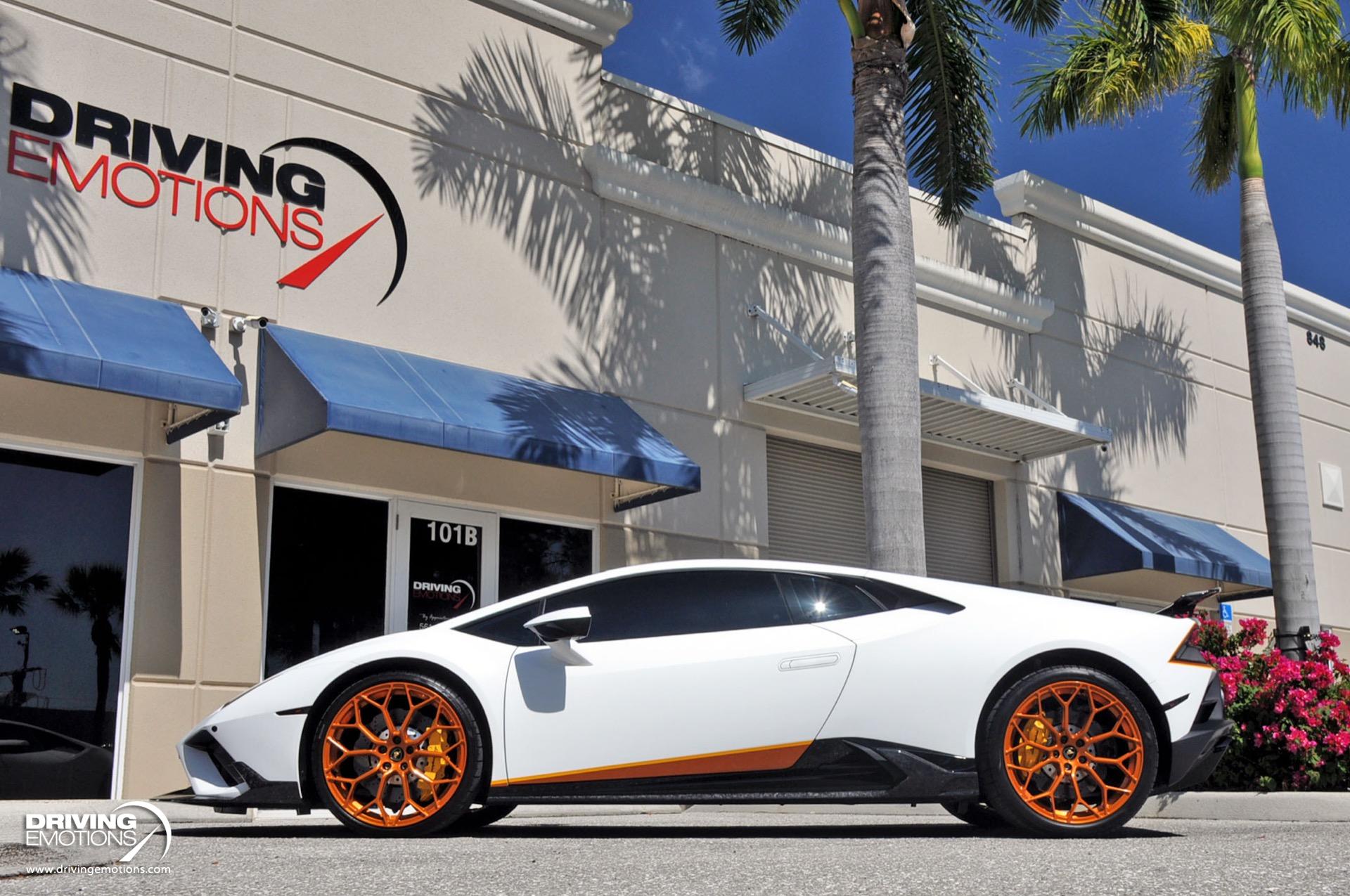 Used 2021 Lamborghini Huracan EVO Coupe RWD! CUSTOM 3 COLOR WRAP! CUSTOM UPGRADES! LOADED!! | Lake Park, FL