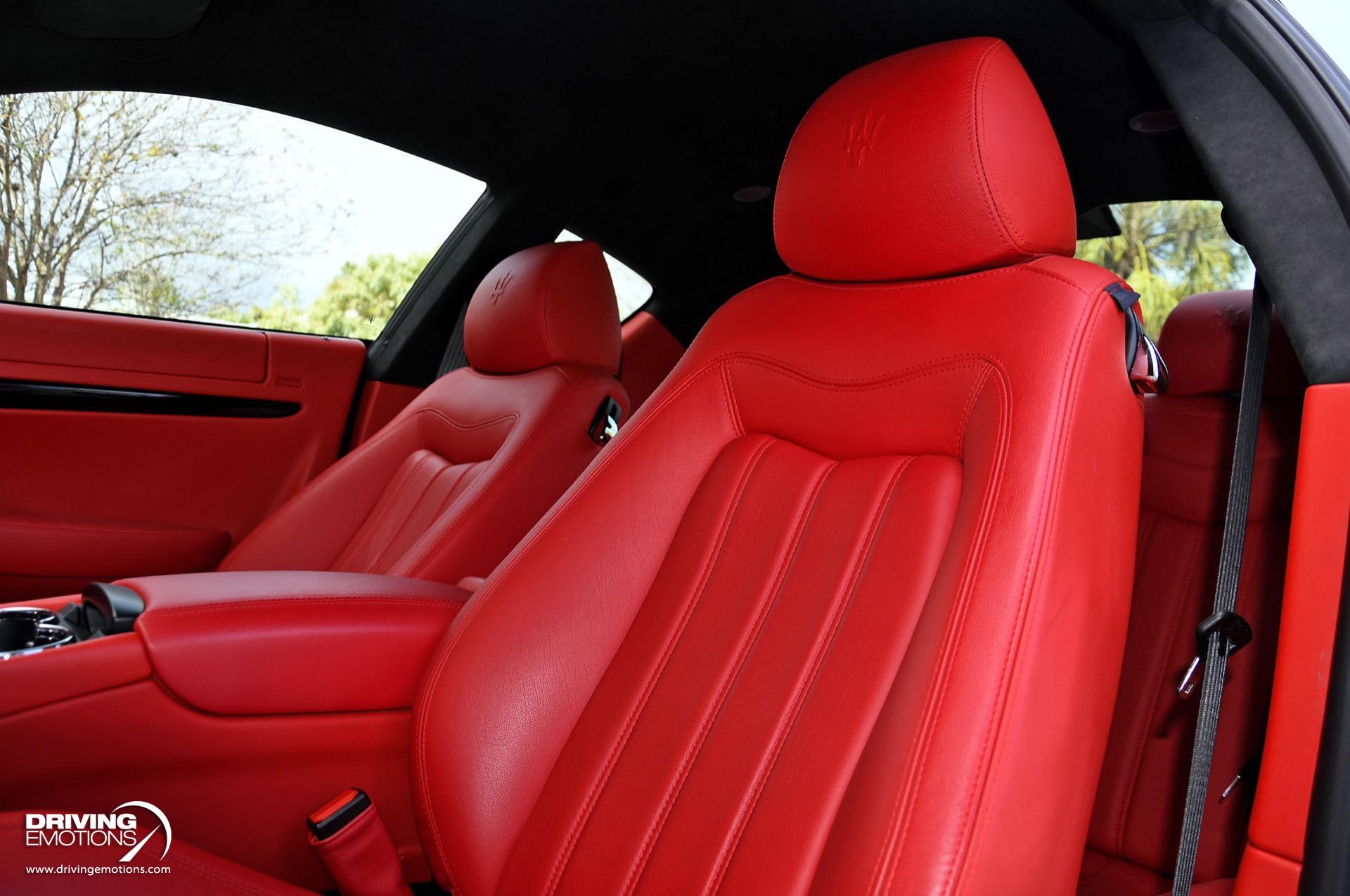 Used 2009 Maserati GranTurismo S Coupe S SILVER/RED! LOW MILES!! | Lake Park, FL