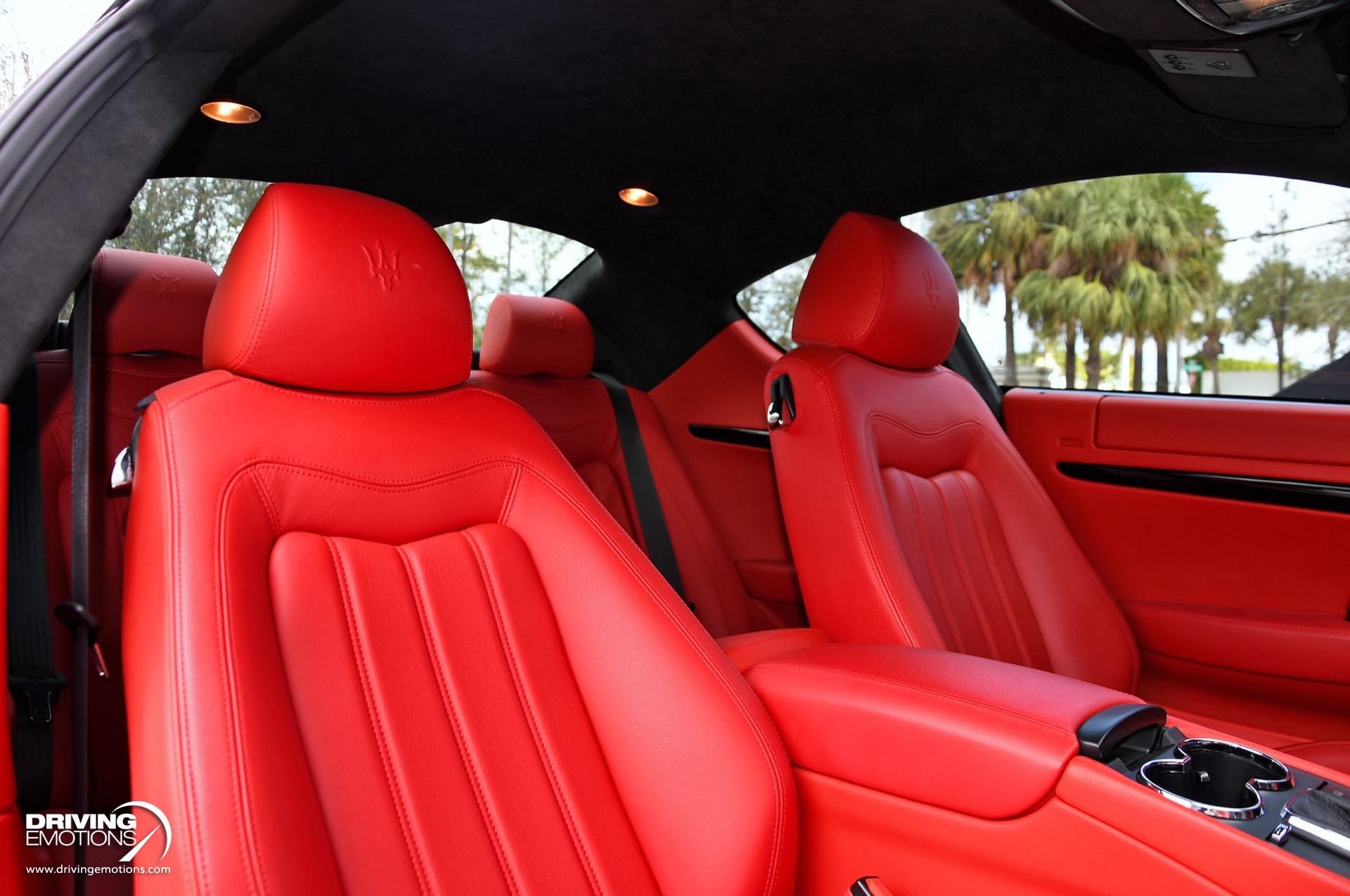 Used 2009 Maserati GranTurismo S Coupe S SILVER/RED! LOW MILES!! | Lake Park, FL