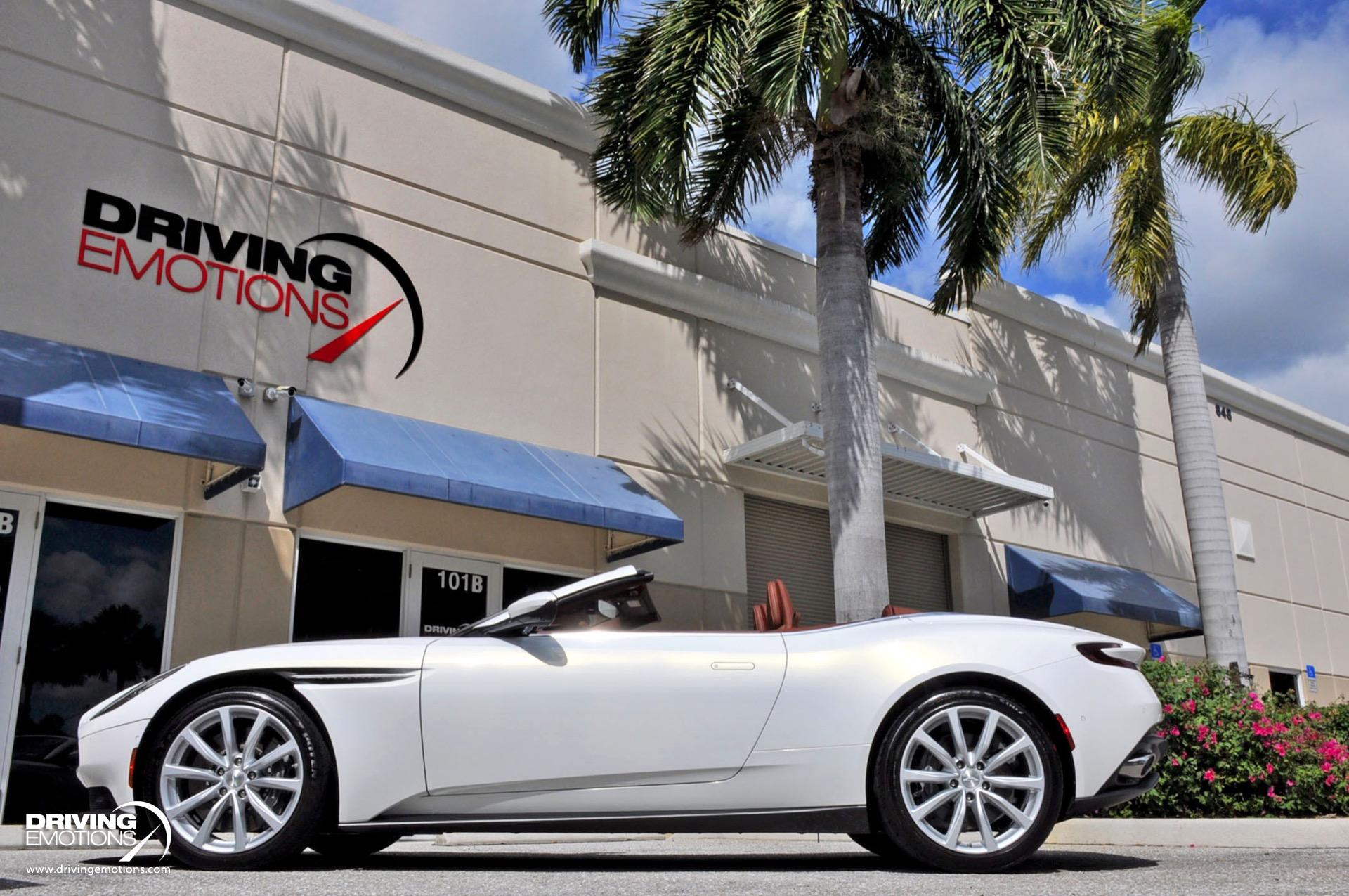 Used 2020 Aston Martin DB11 Volante V8 $254K MSRP!! Q EXCLUSIVE PAINT IN PLATINUM WHITE!! | Lake Park, FL