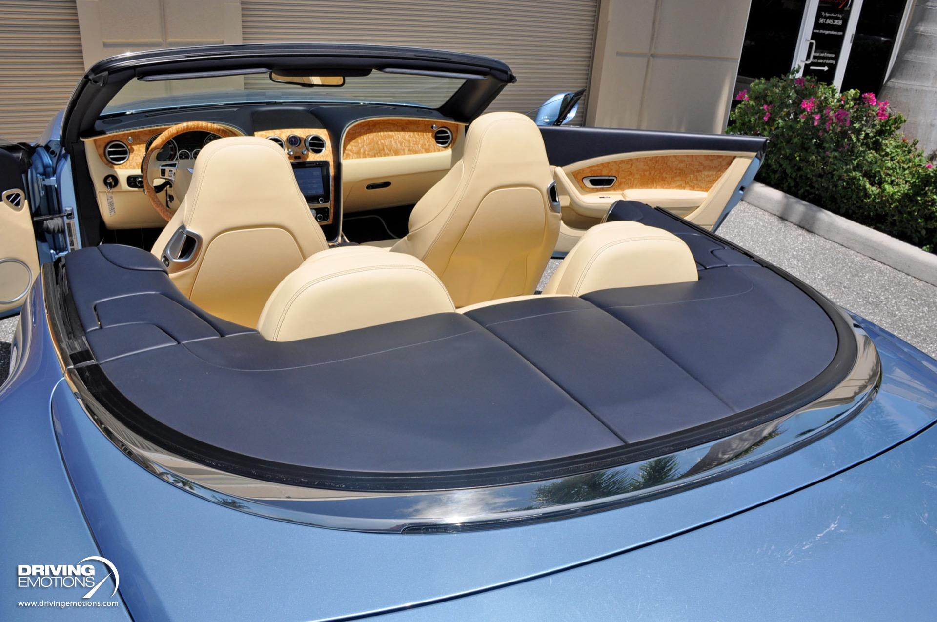 Used 2015 Bentley Continental GT Convertible GTC W12 MULLINER! SILVERLAKE/MAGNOLIA! LOADED!! | Lake Park, FL
