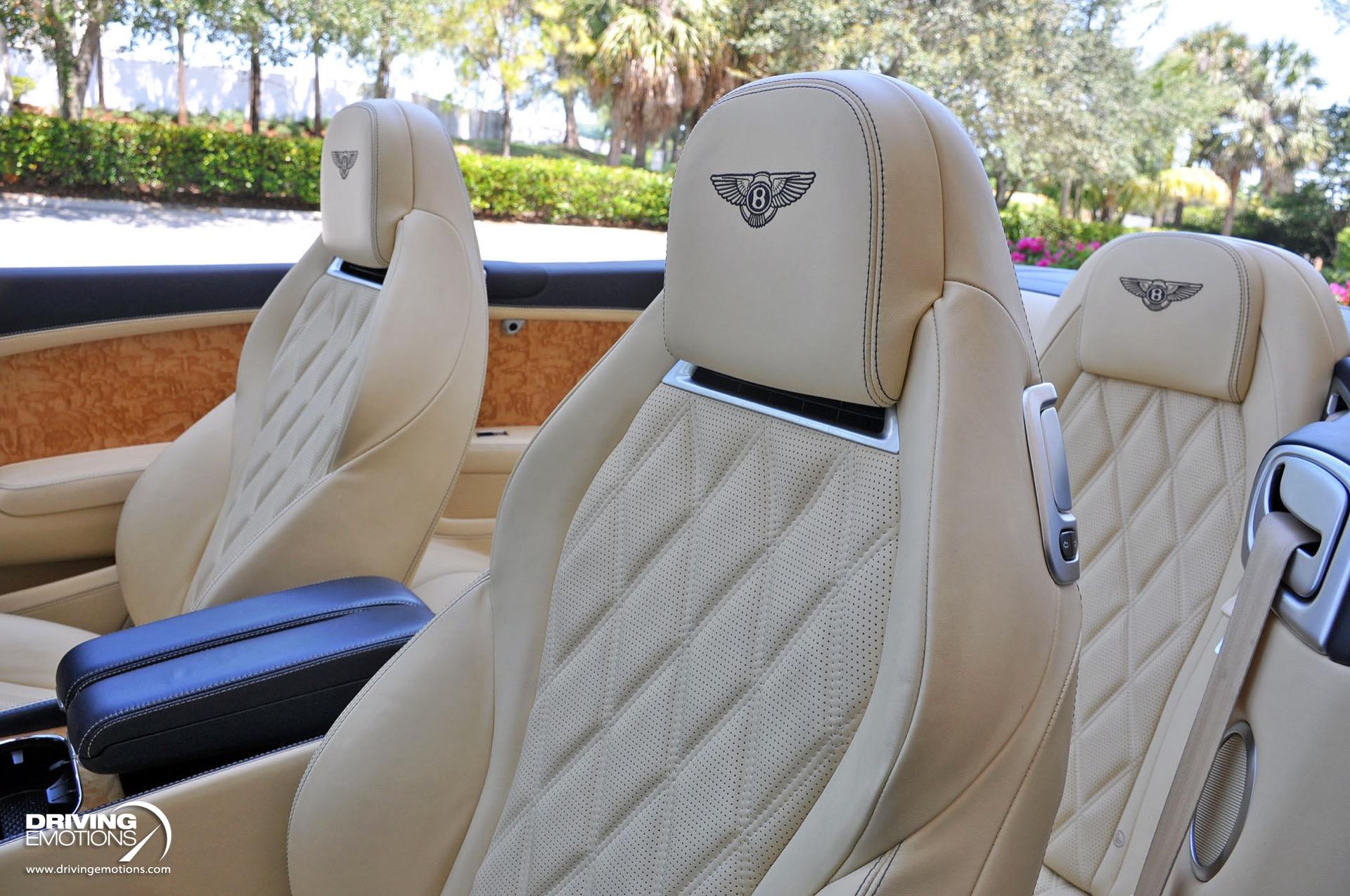 Used 2015 Bentley Continental GT Convertible GTC W12 MULLINER! SILVERLAKE/MAGNOLIA! LOADED!! | Lake Park, FL
