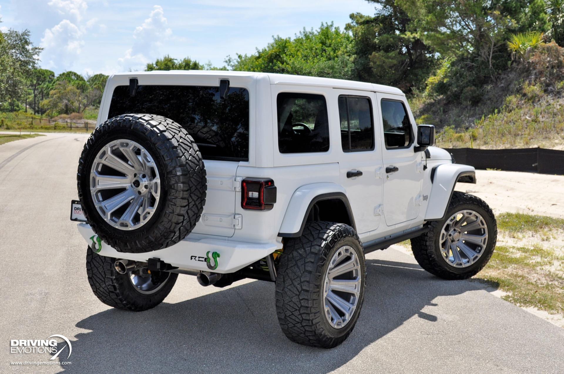 Used 2018 Jeep Wrangler Unlimited Sahara 4x4! NAV! LED LIGHTS! CUSTOM UPGRADES! | Lake Park, FL