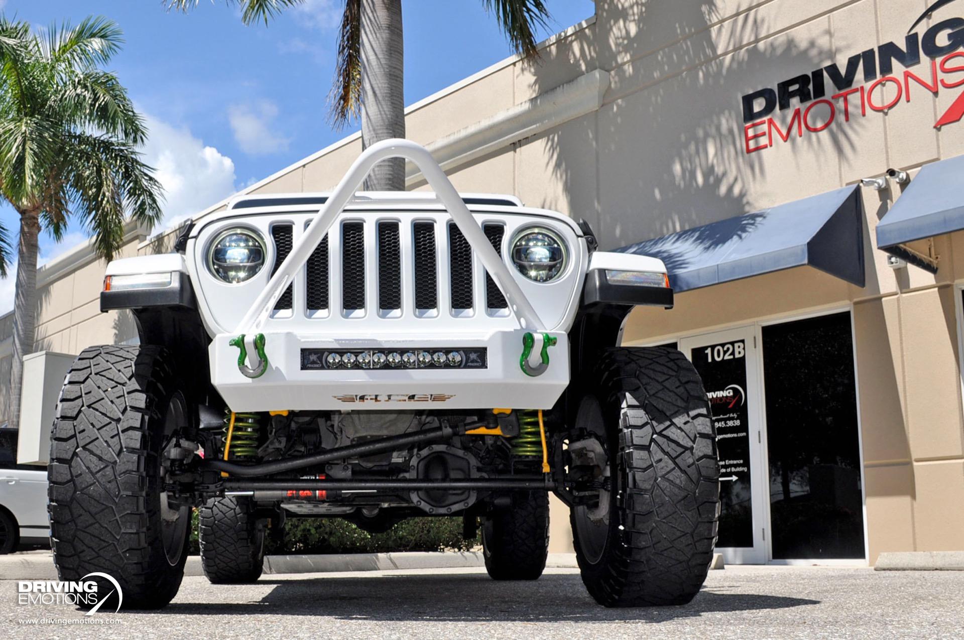 Used 2018 Jeep Wrangler Unlimited Sahara 4x4! NAV! LED LIGHTS! CUSTOM UPGRADES! | Lake Park, FL