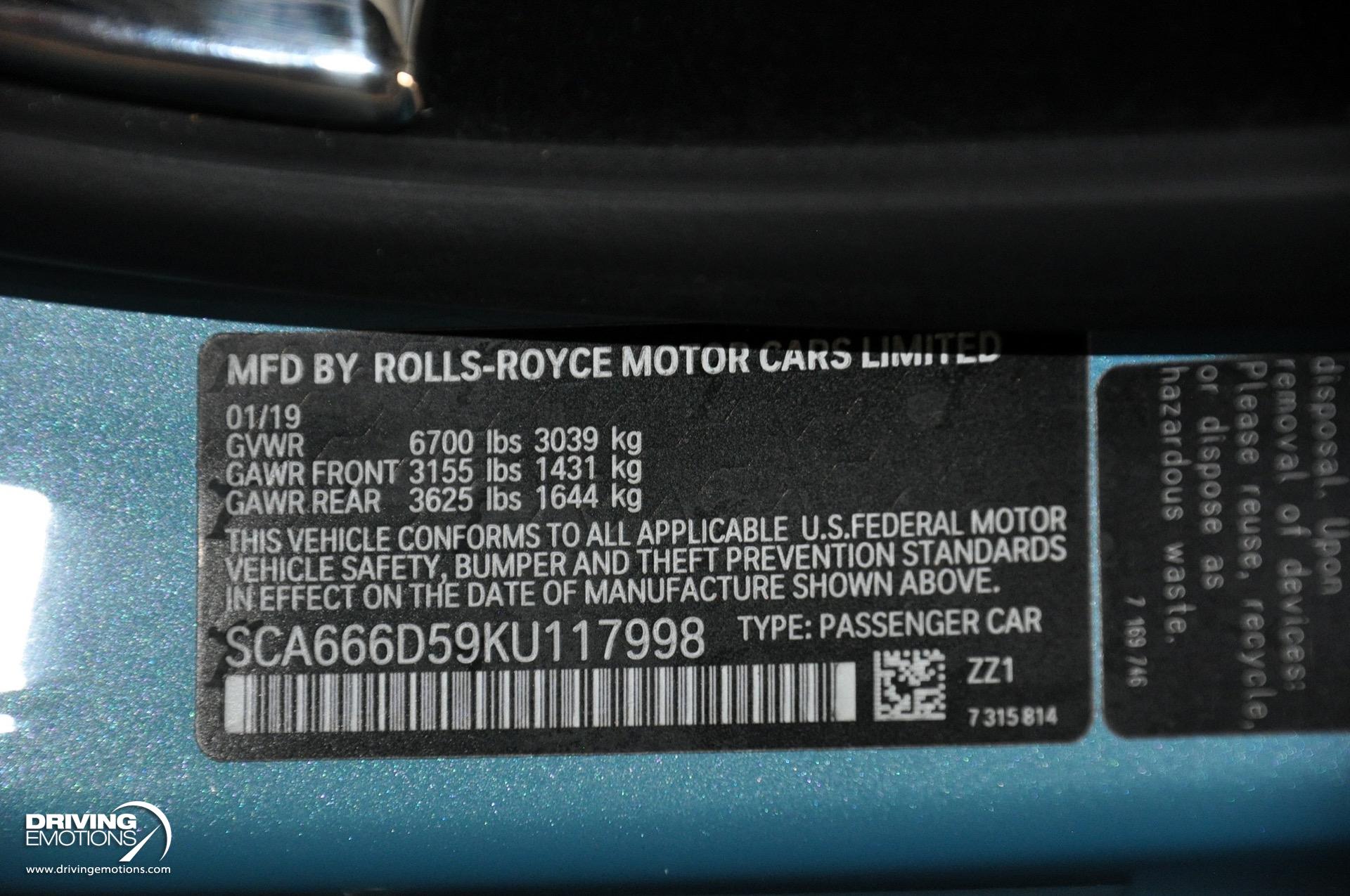 Used 2019 Rolls-Royce Dawn BESPOKE PAINT! $424K MSRP!! LOW MILES!! | St. Petersburg, FL