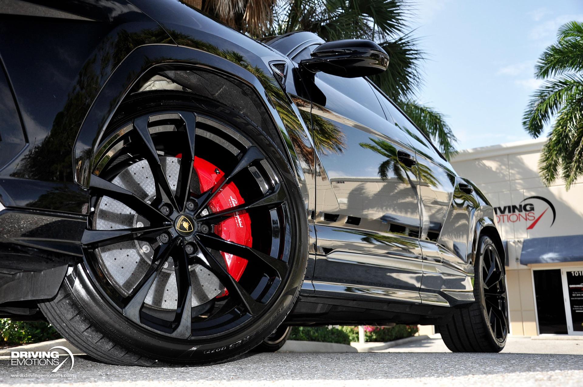 Used 2019 Lamborghini Urus BLACK/RED! B&O SOUND! 23-INCH TAIGETE RIMS! $241K MSRP!! | Lake Park, FL