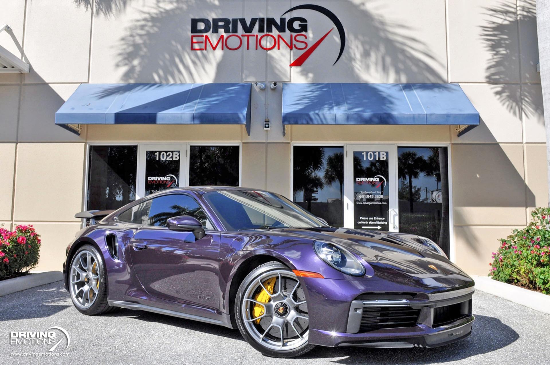 Used 2021 Porsche 911 Turbo S Coupe Turbo S PAINT TO SAMPLE VIOLA! SPORT EXHAUST! LOADED!! | St. Petersburg, FL