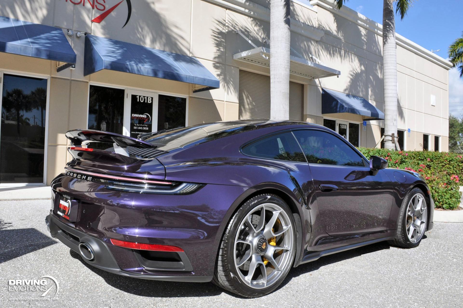 Used 2021 Porsche 911 Turbo S Coupe Turbo S PAINT TO SAMPLE VIOLA! SPORT EXHAUST! LOADED!! | St. Petersburg, FL