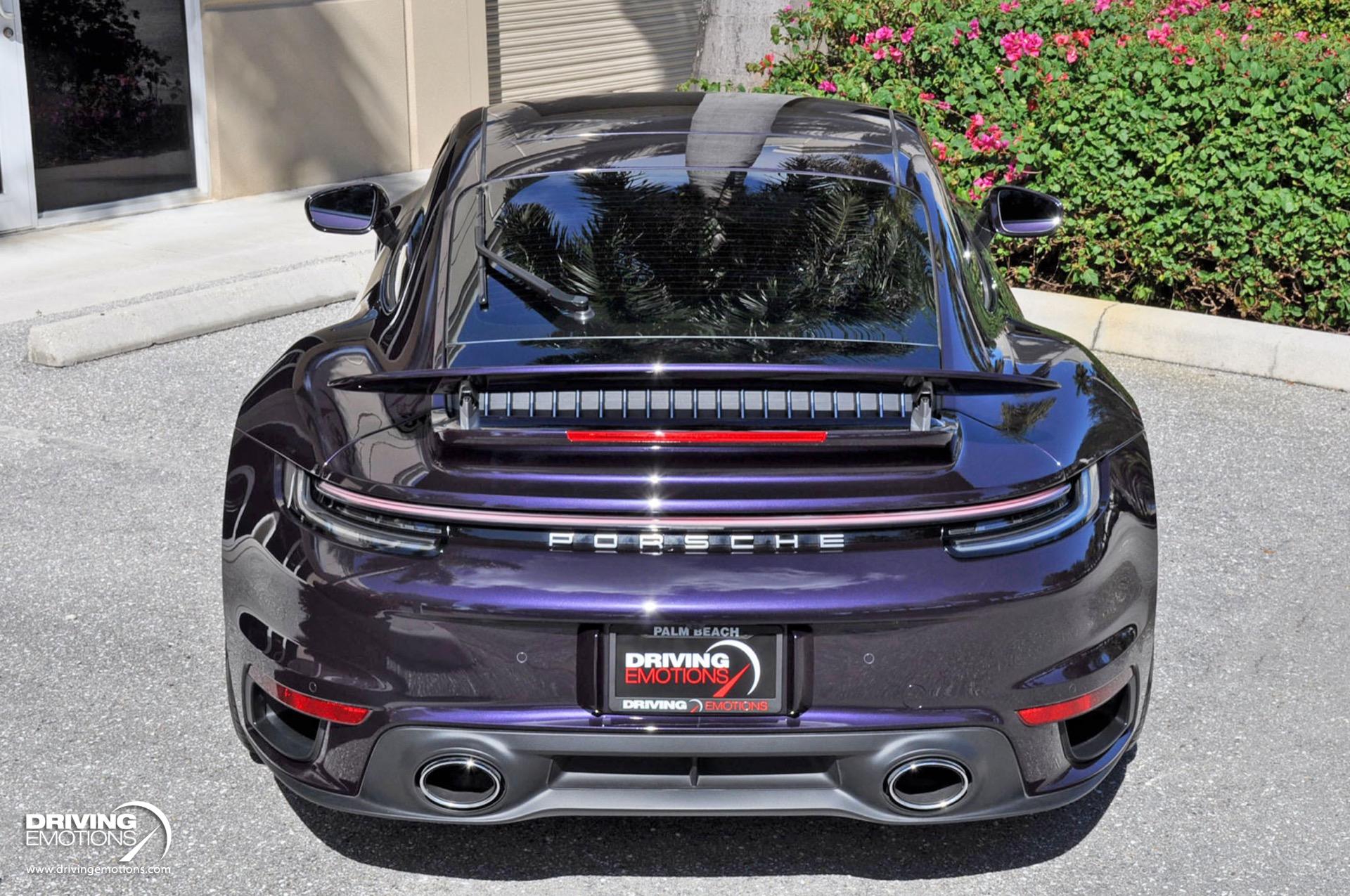 Used 2021 Porsche 911 Turbo S Coupe Turbo S PAINT TO SAMPLE VIOLA! SPORT EXHAUST! LOADED!! | St. Petersburg, FL
