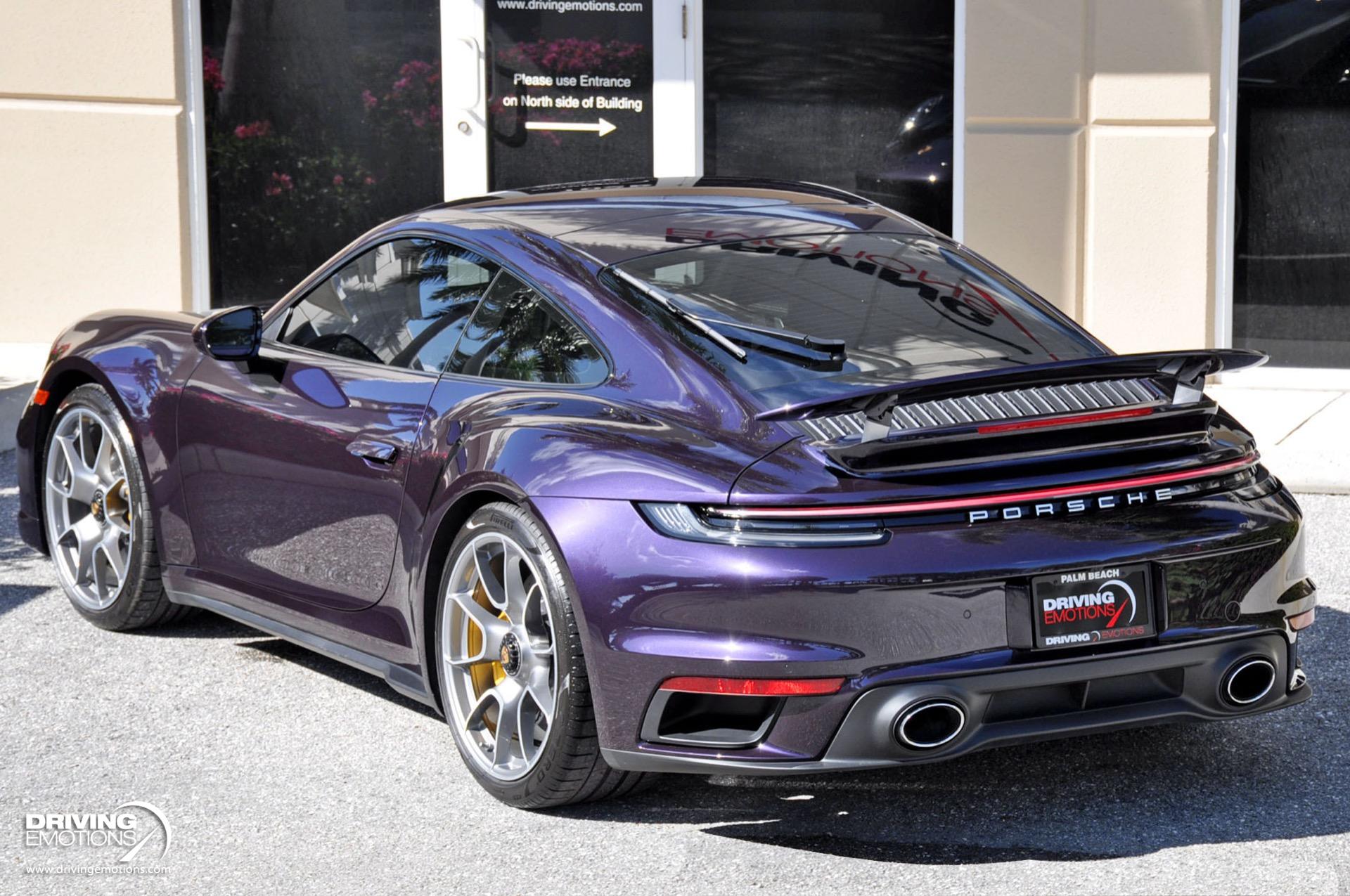 Used 2021 Porsche 911 Turbo S Coupe Turbo S PAINT TO SAMPLE VIOLA! SPORT EXHAUST! LOADED!! | St. Petersburg, FL
