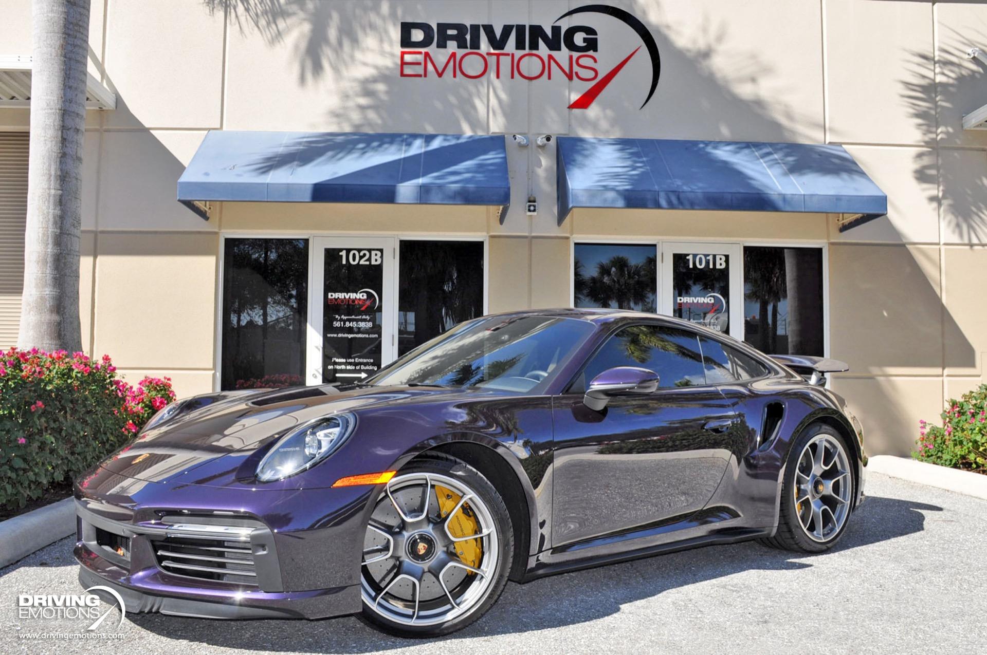 Used 2021 Porsche 911 Turbo S Coupe Turbo S PAINT TO SAMPLE VIOLA! SPORT EXHAUST! LOADED!! | St. Petersburg, FL