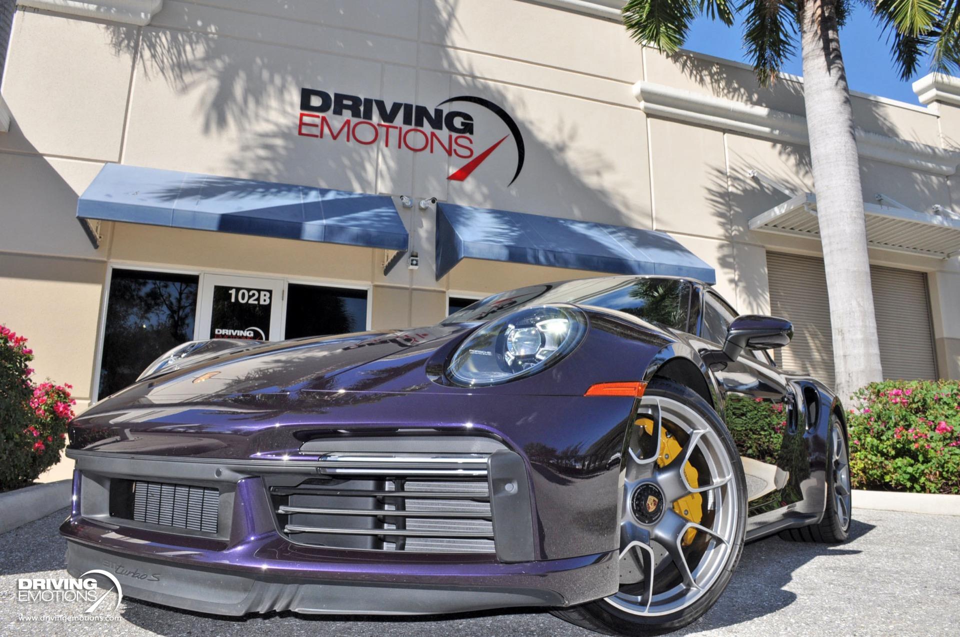 Used 2021 Porsche 911 Turbo S Coupe Turbo S PAINT TO SAMPLE VIOLA! SPORT EXHAUST! LOADED!! | St. Petersburg, FL