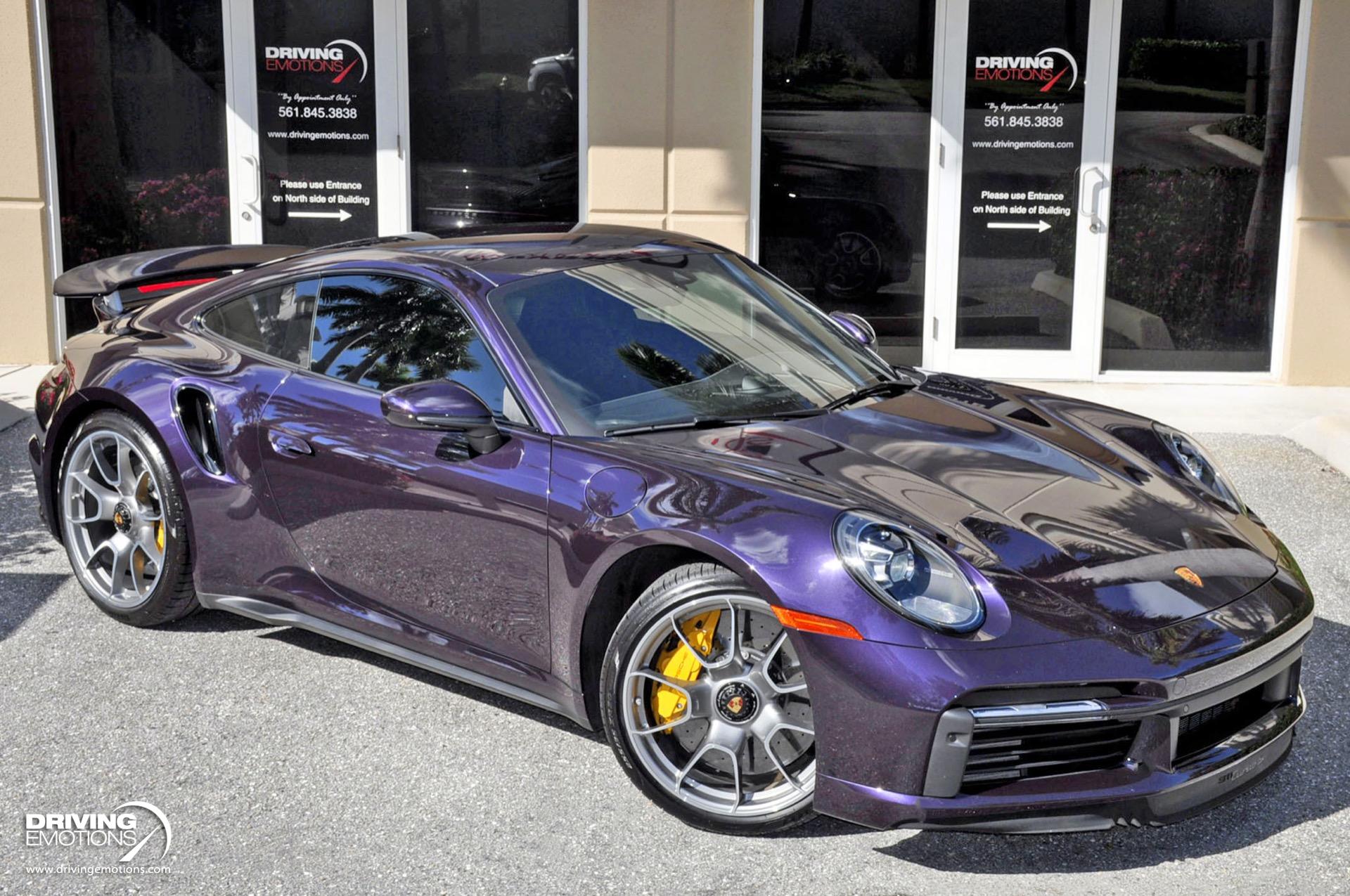 Used 2021 Porsche 911 Turbo S Coupe Turbo S PAINT TO SAMPLE VIOLA! SPORT EXHAUST! LOADED!! | St. Petersburg, FL