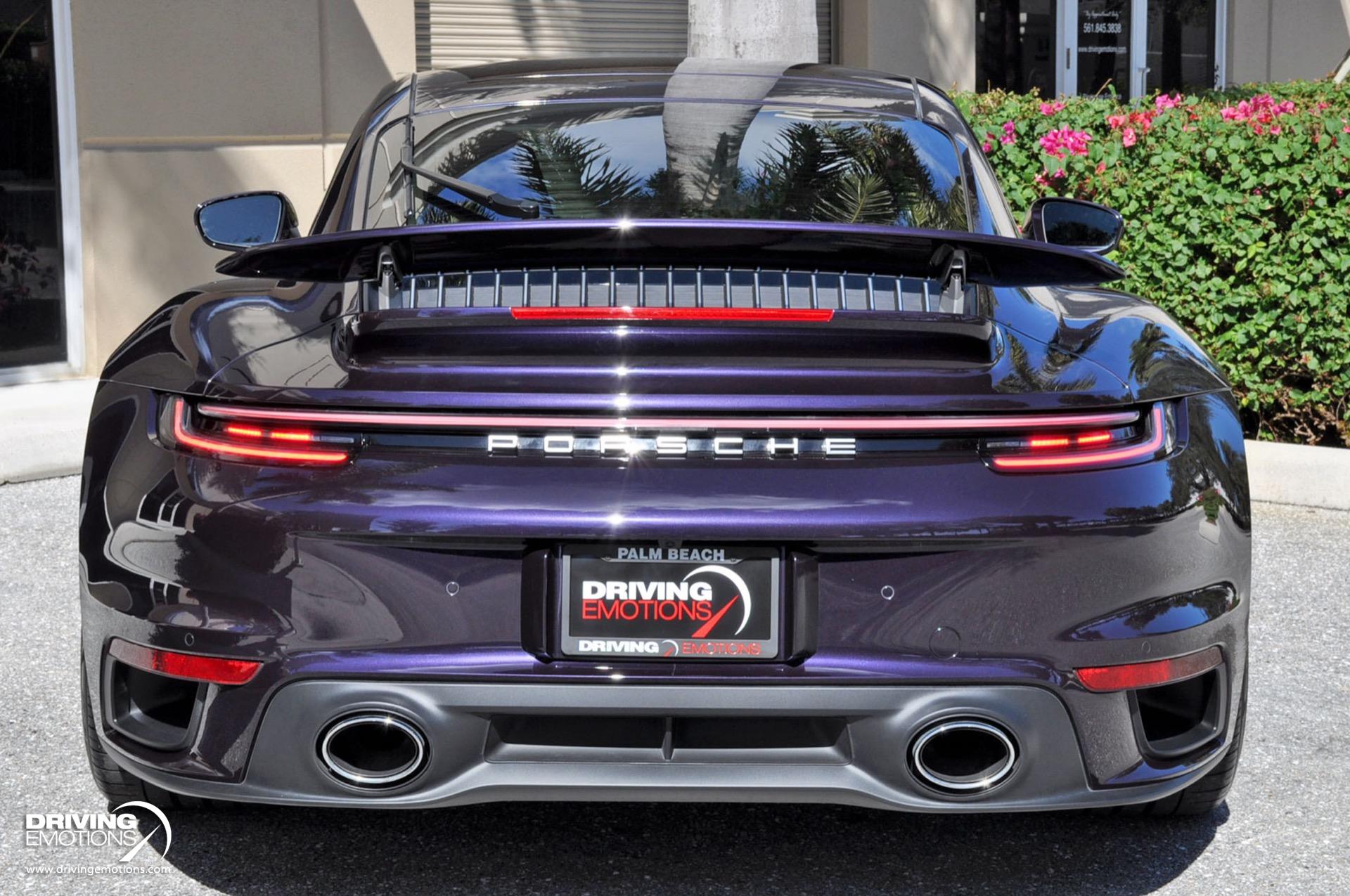 Used 2021 Porsche 911 Turbo S Coupe Turbo S PAINT TO SAMPLE VIOLA! SPORT EXHAUST! LOADED!! | St. Petersburg, FL