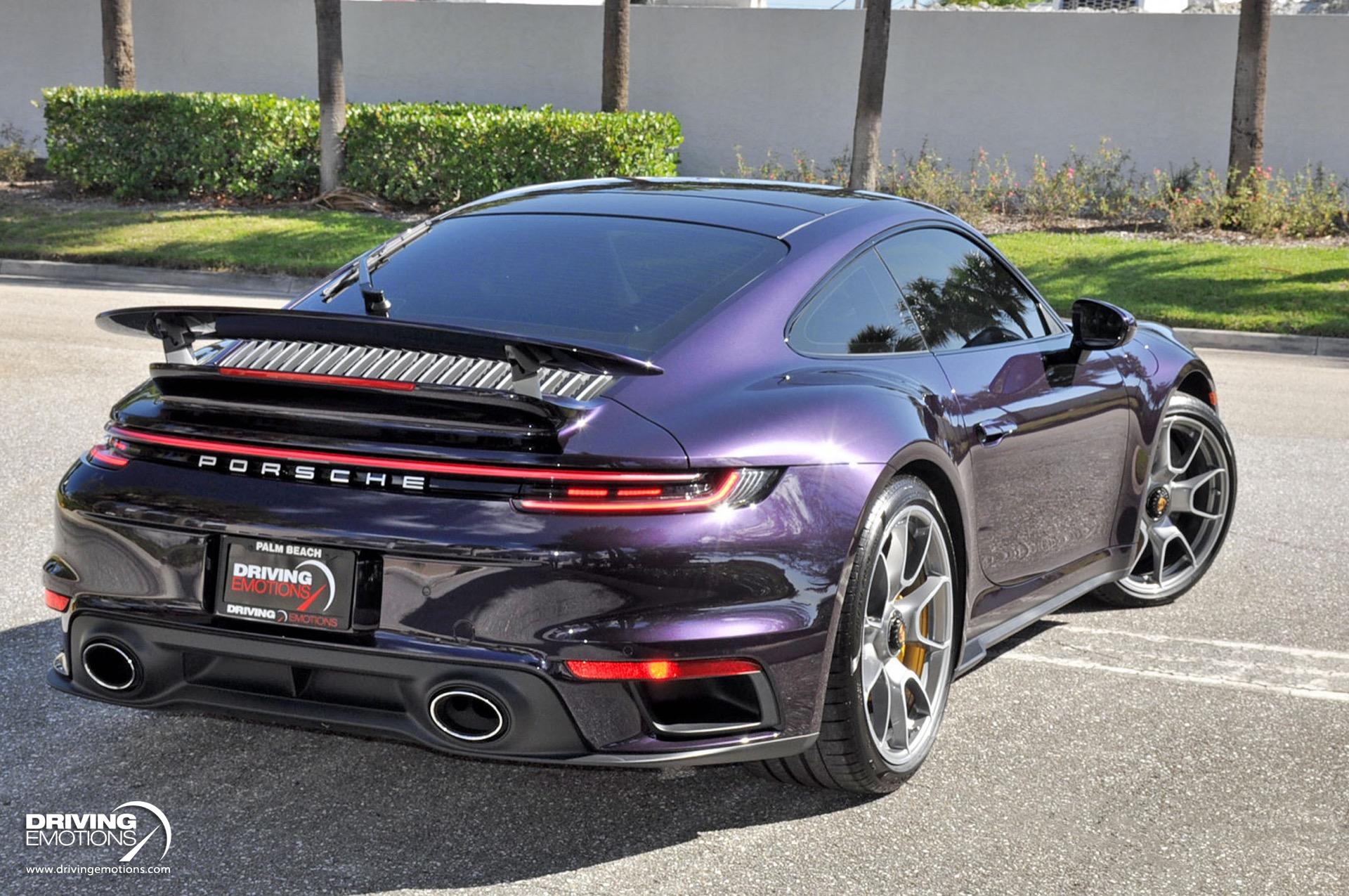 Used 2021 Porsche 911 Turbo S Coupe Turbo S PAINT TO SAMPLE VIOLA! SPORT EXHAUST! LOADED!! | St. Petersburg, FL