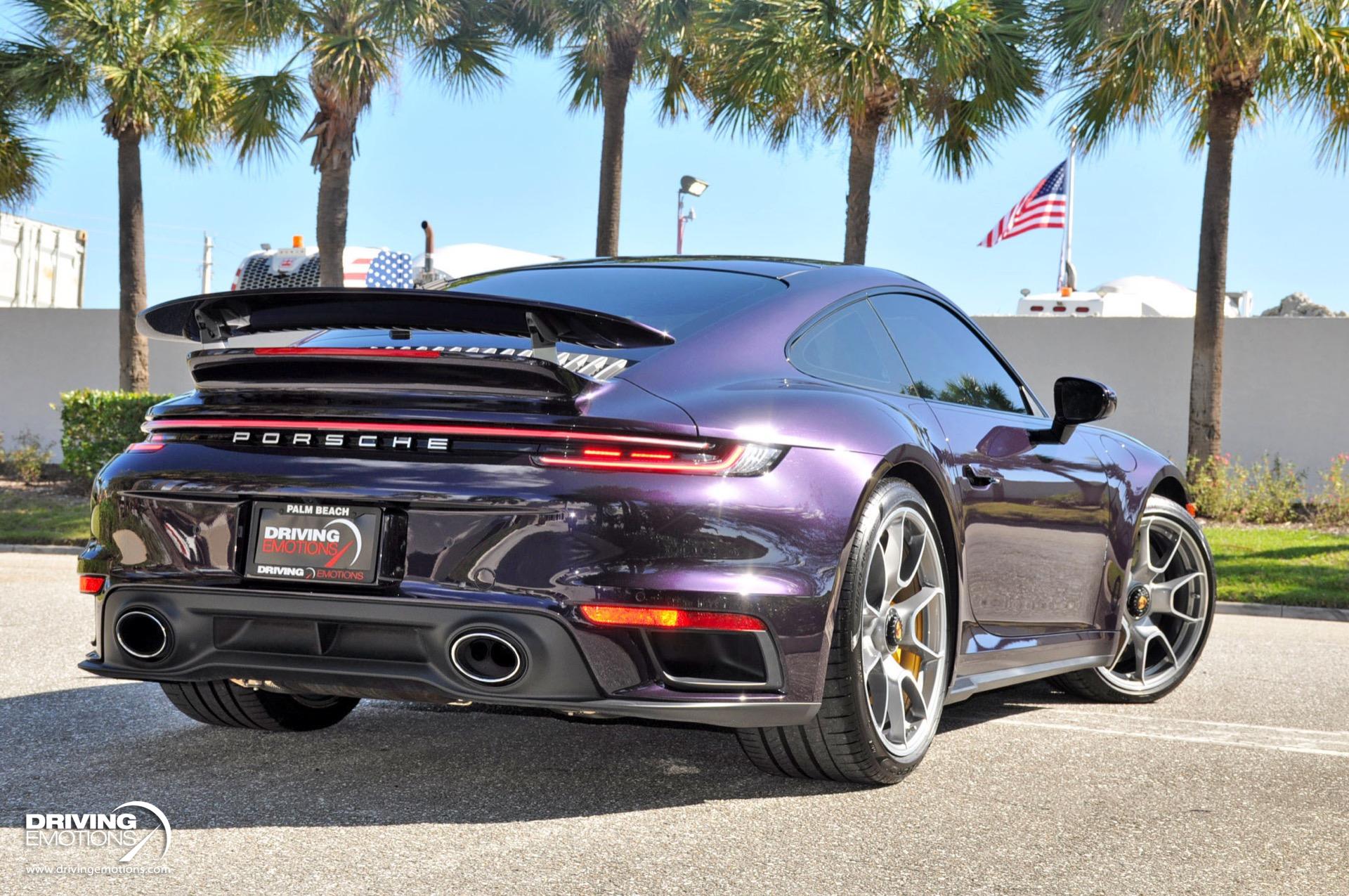 Used 2021 Porsche 911 Turbo S Coupe Turbo S PAINT TO SAMPLE VIOLA! SPORT EXHAUST! LOADED!! | St. Petersburg, FL