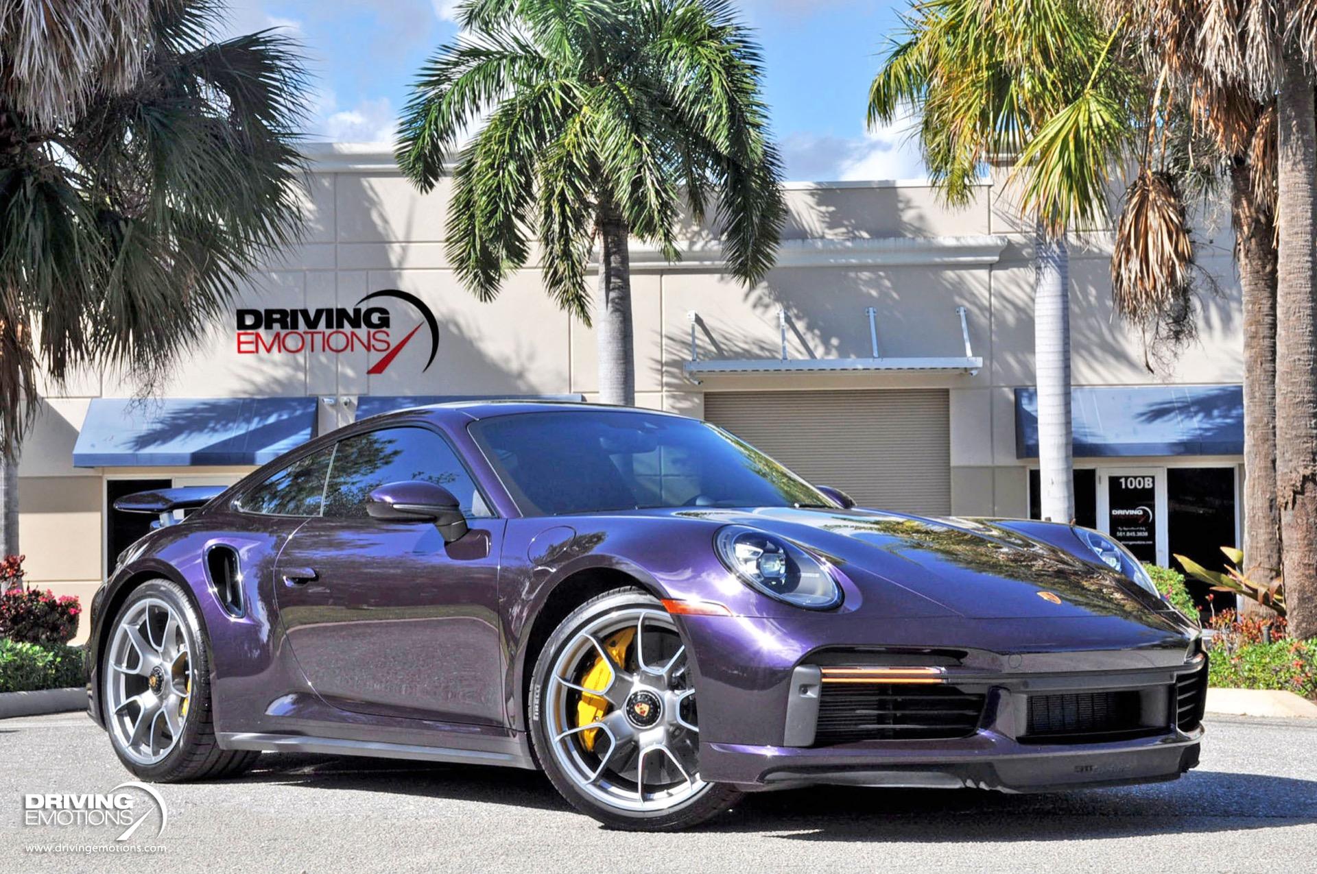 Used 2021 Porsche 911 Turbo S Coupe Turbo S PAINT TO SAMPLE VIOLA! SPORT EXHAUST! LOADED!! | St. Petersburg, FL