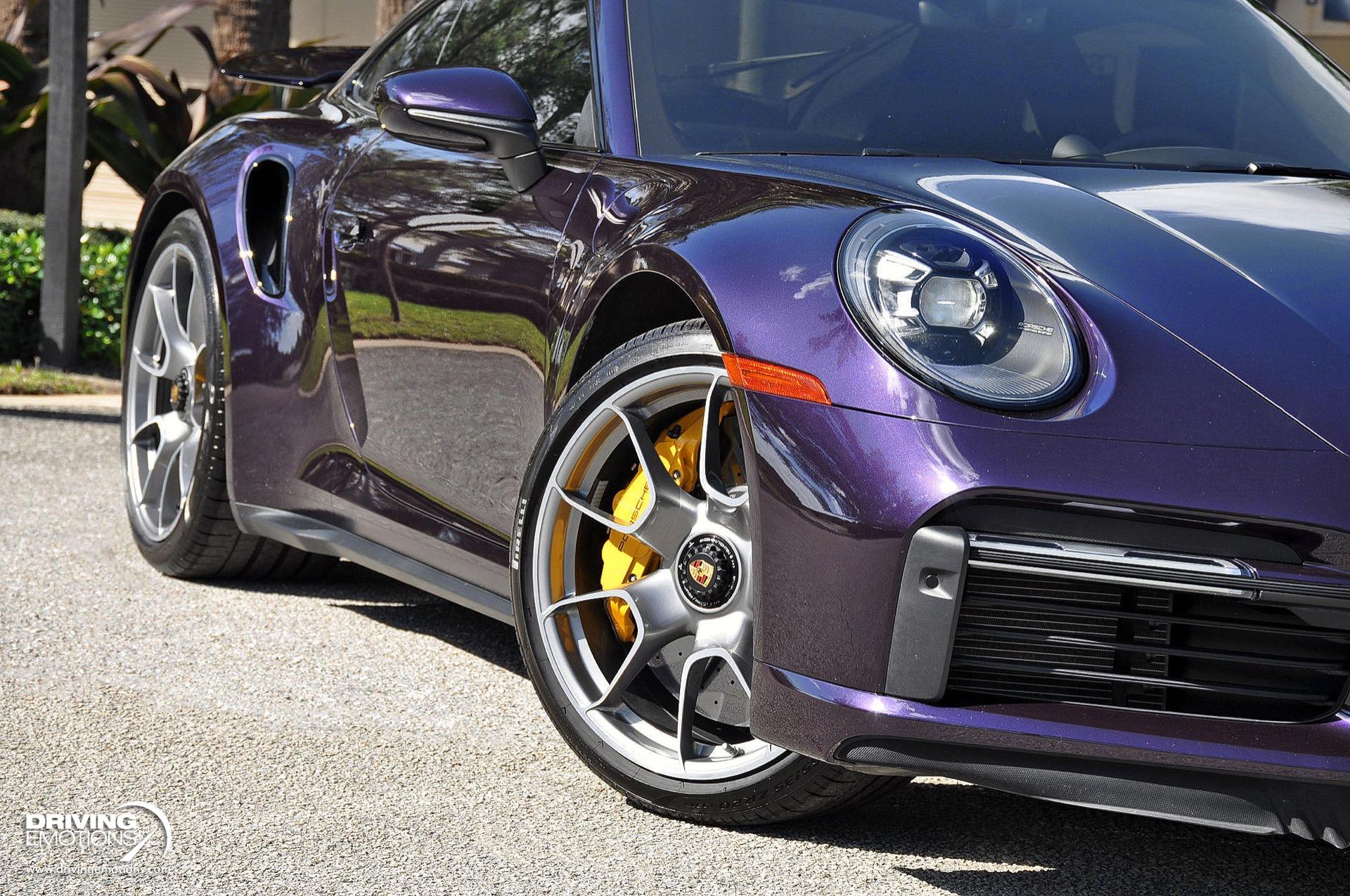 Used 2021 Porsche 911 Turbo S Coupe Turbo S PAINT TO SAMPLE VIOLA! SPORT EXHAUST! LOADED!! | St. Petersburg, FL