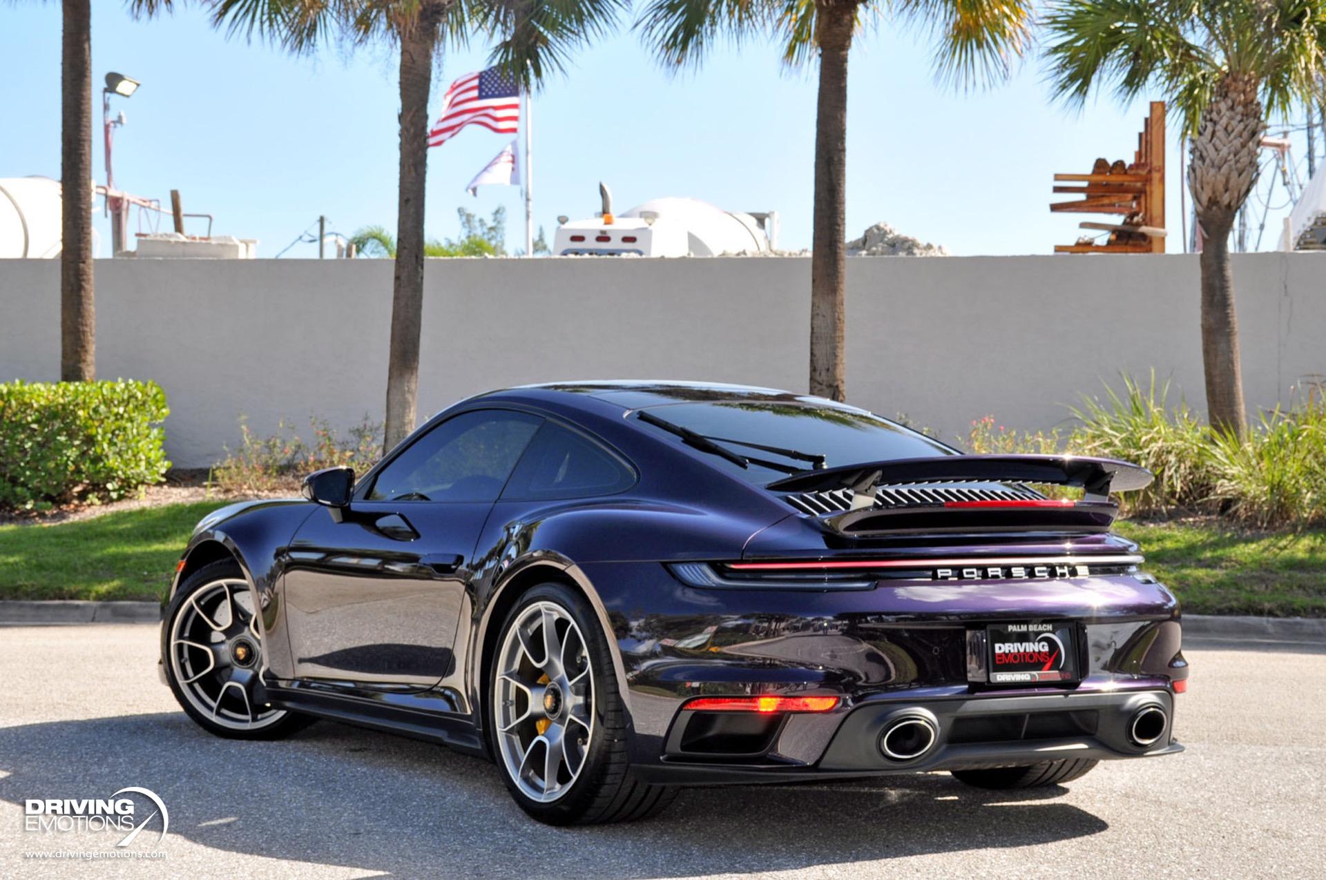 Used 2021 Porsche 911 Turbo S Coupe Turbo S PAINT TO SAMPLE VIOLA! SPORT EXHAUST! LOADED!! | St. Petersburg, FL