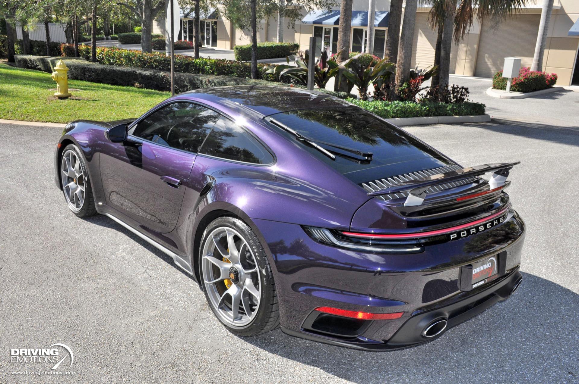 Used 2021 Porsche 911 Turbo S Coupe Turbo S PAINT TO SAMPLE VIOLA! SPORT EXHAUST! LOADED!! | St. Petersburg, FL