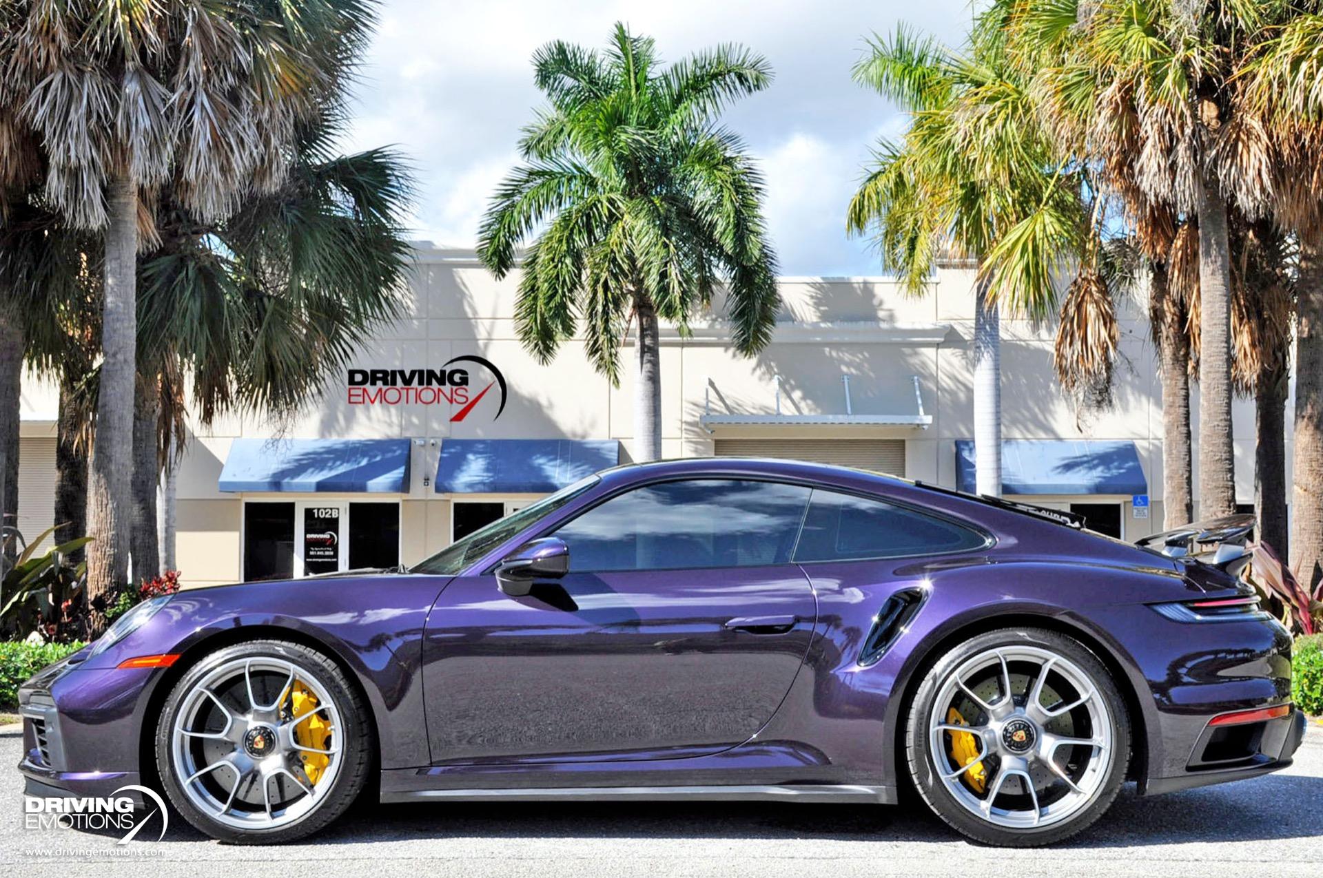 Used 2021 Porsche 911 Turbo S Coupe Turbo S PAINT TO SAMPLE VIOLA! SPORT EXHAUST! LOADED!! | St. Petersburg, FL