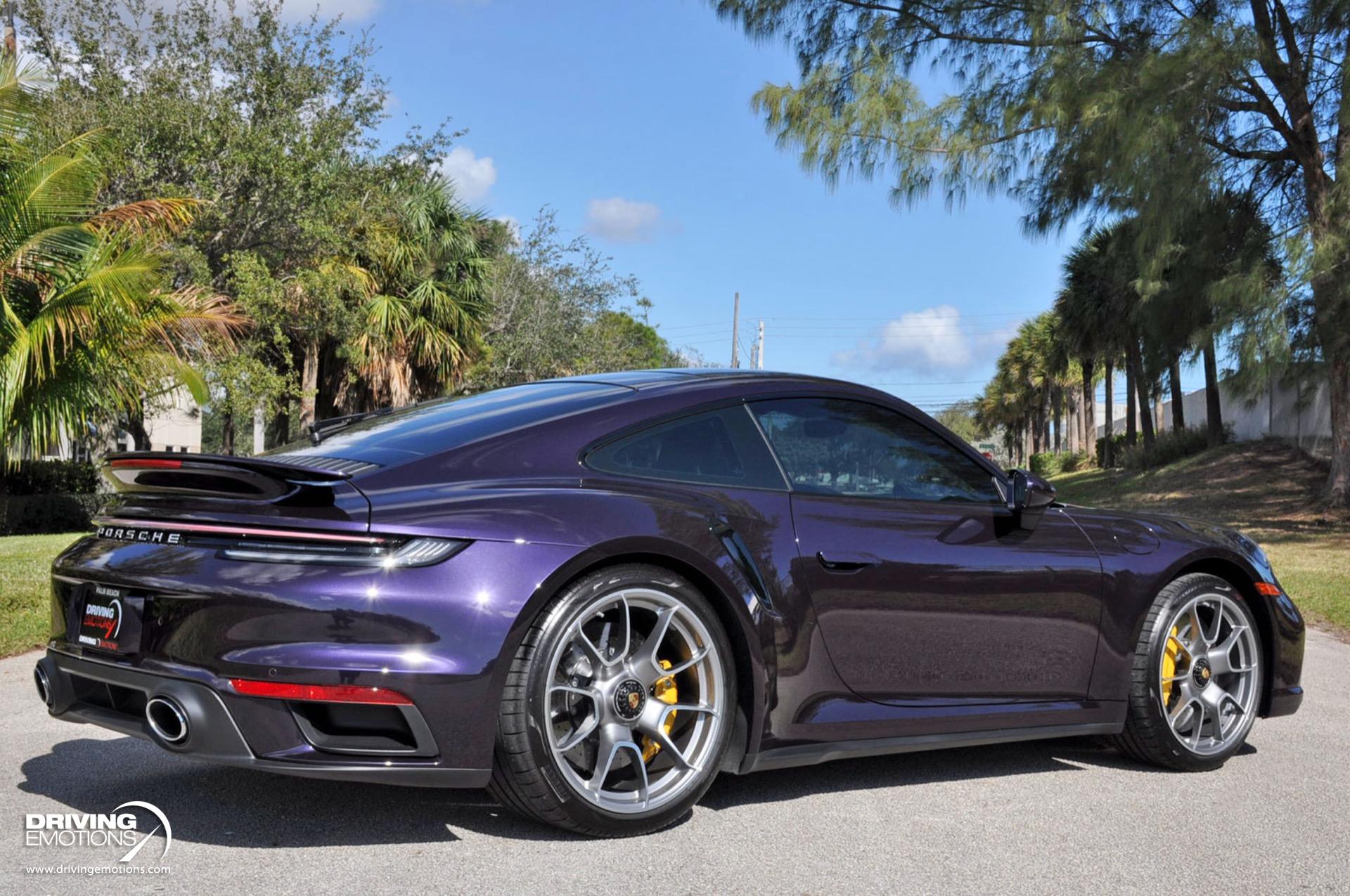 Used 2021 Porsche 911 Turbo S Coupe Turbo S PAINT TO SAMPLE VIOLA! SPORT EXHAUST! LOADED!! | St. Petersburg, FL