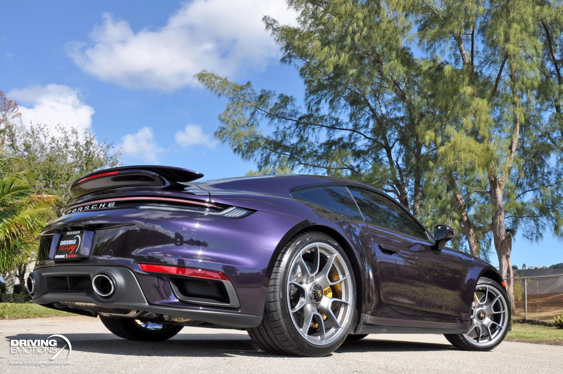 Used 2021 Porsche 911 Turbo S Coupe Turbo S PAINT TO SAMPLE VIOLA! SPORT EXHAUST! LOADED!! | St. Petersburg, FL