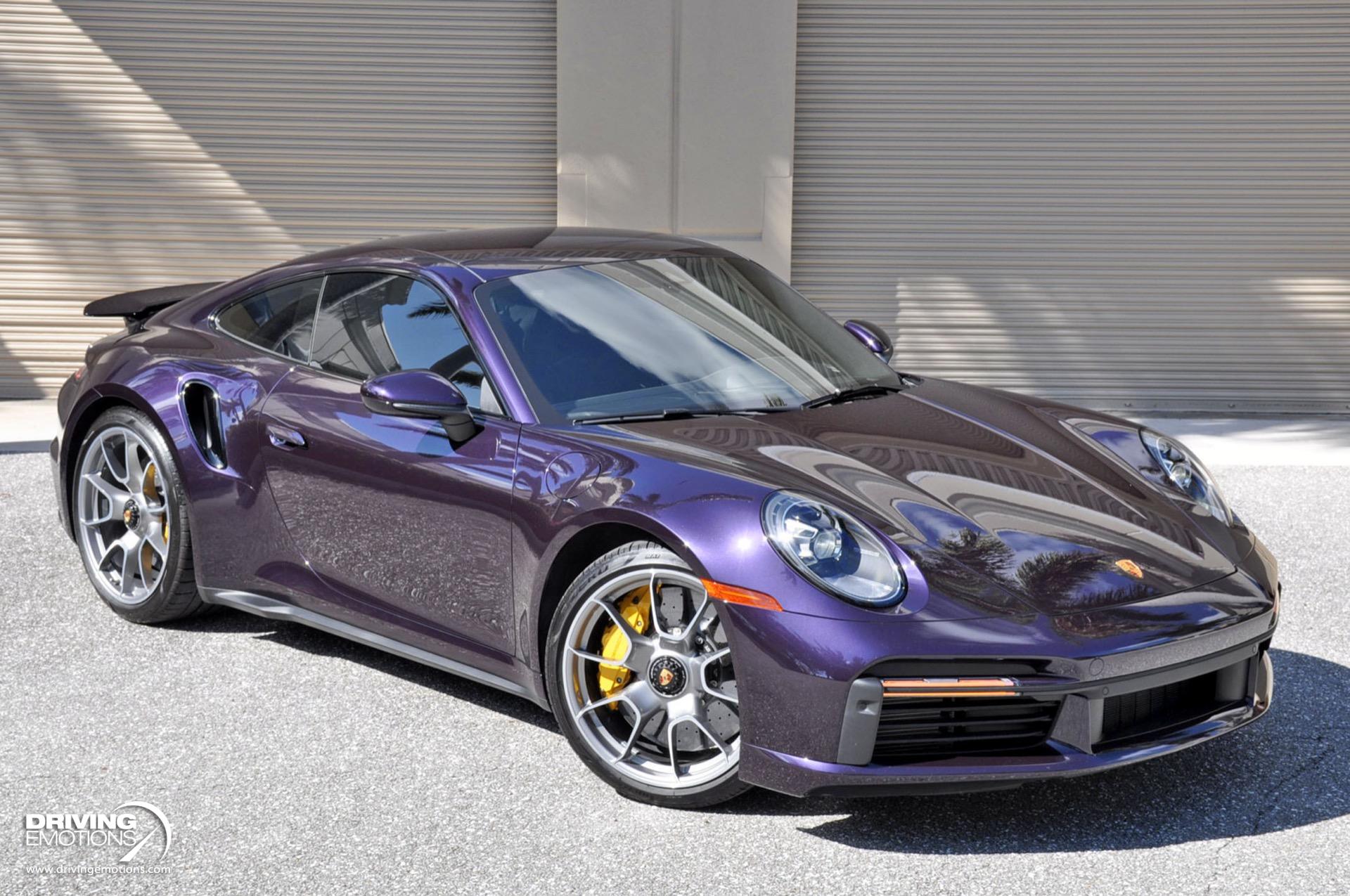 Used 2021 Porsche 911 Turbo S Coupe Turbo S PAINT TO SAMPLE VIOLA! SPORT EXHAUST! LOADED!! | St. Petersburg, FL