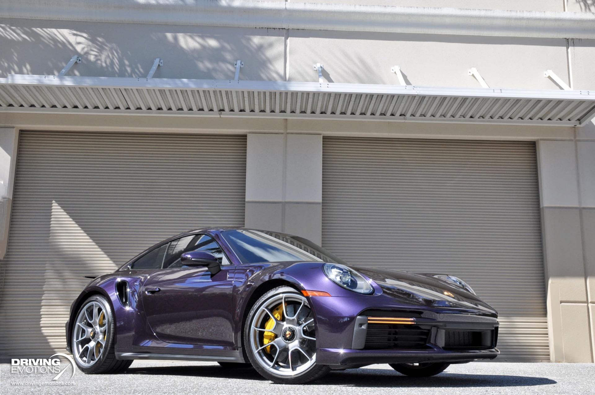 Used 2021 Porsche 911 Turbo S Coupe Turbo S PAINT TO SAMPLE VIOLA! SPORT EXHAUST! LOADED!! | St. Petersburg, FL