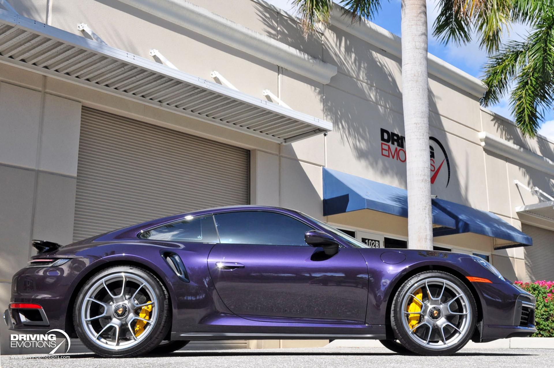 Used 2021 Porsche 911 Turbo S Coupe Turbo S PAINT TO SAMPLE VIOLA! SPORT EXHAUST! LOADED!! | St. Petersburg, FL