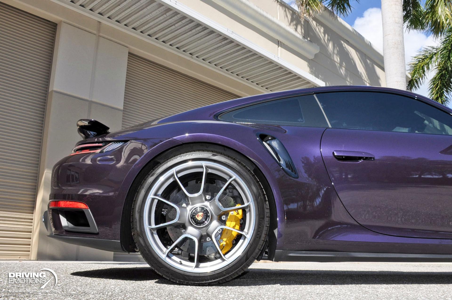 Used 2021 Porsche 911 Turbo S Coupe Turbo S PAINT TO SAMPLE VIOLA! SPORT EXHAUST! LOADED!! | St. Petersburg, FL