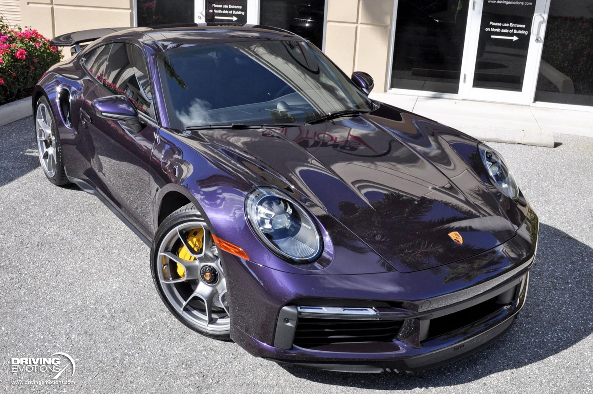 Used 2021 Porsche 911 Turbo S Coupe Turbo S PAINT TO SAMPLE VIOLA! SPORT EXHAUST! LOADED!! | St. Petersburg, FL