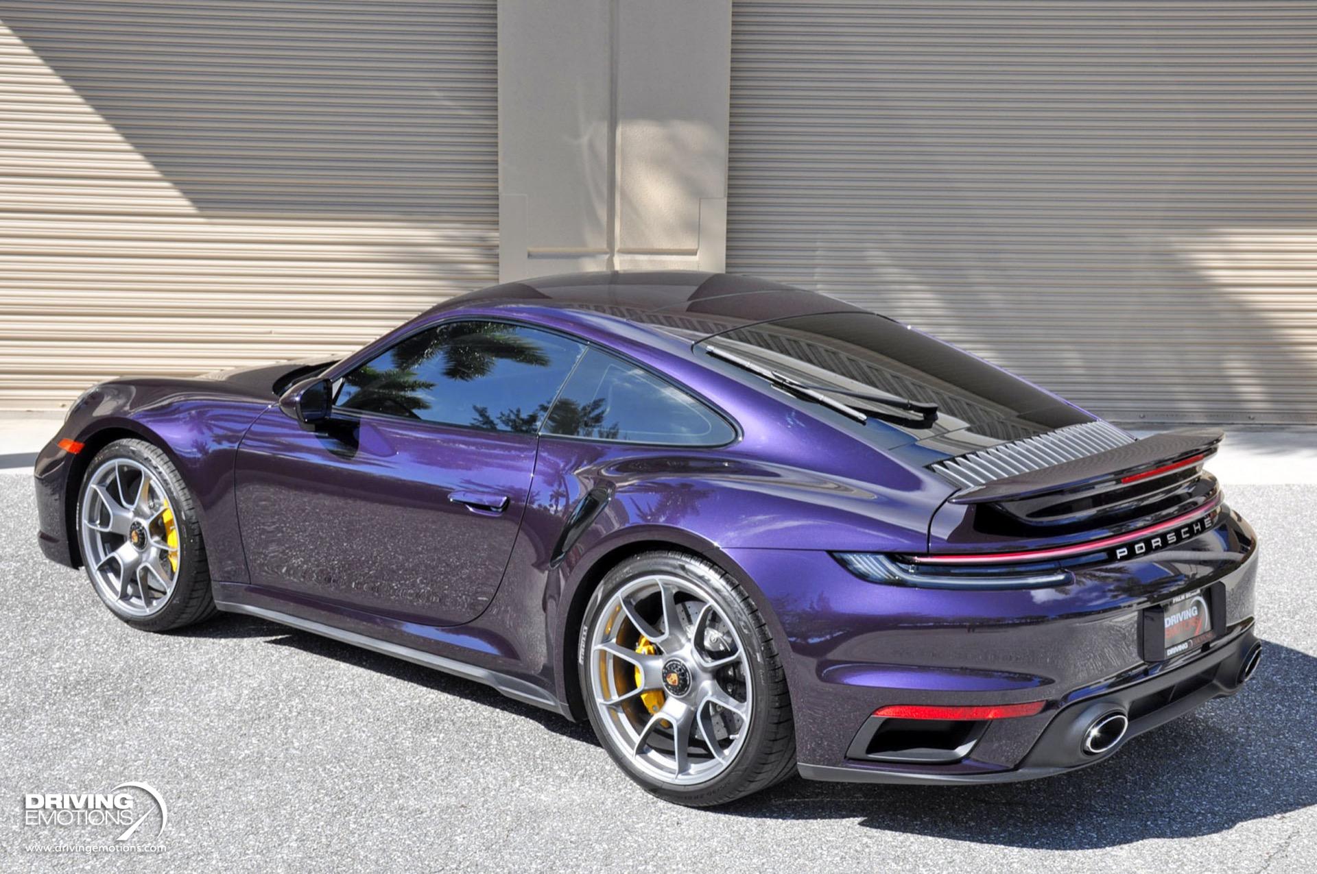 Used 2021 Porsche 911 Turbo S Coupe Turbo S PAINT TO SAMPLE VIOLA! SPORT EXHAUST! LOADED!! | St. Petersburg, FL