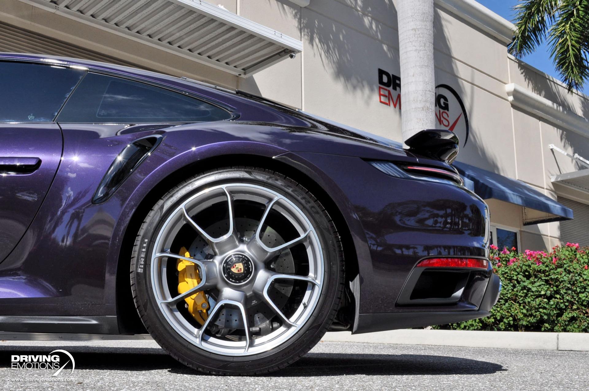Used 2021 Porsche 911 Turbo S Coupe Turbo S PAINT TO SAMPLE VIOLA! SPORT EXHAUST! LOADED!! | St. Petersburg, FL