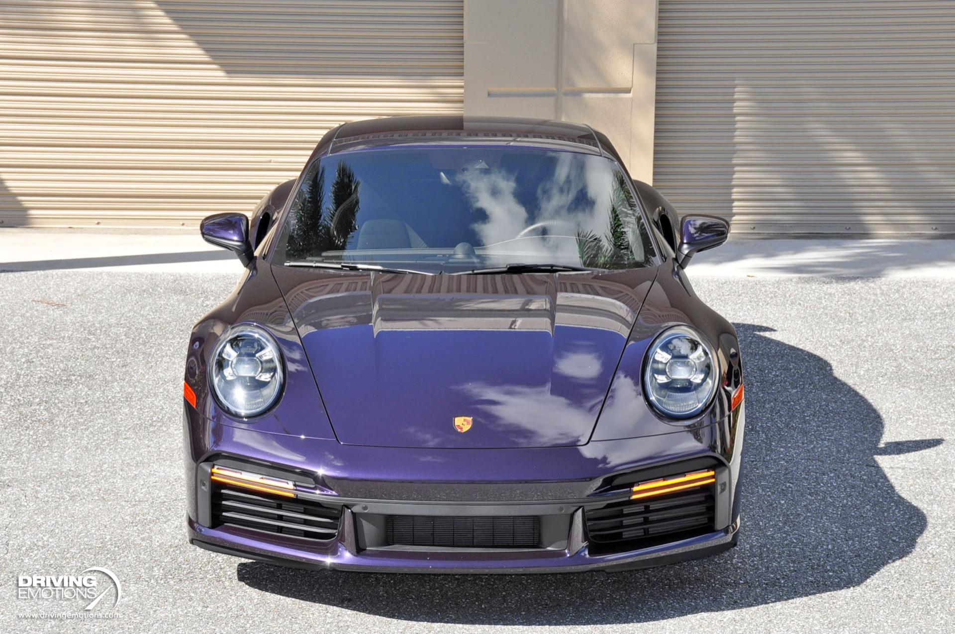 Used 2021 Porsche 911 Turbo S Coupe Turbo S PAINT TO SAMPLE VIOLA! SPORT EXHAUST! LOADED!! | St. Petersburg, FL
