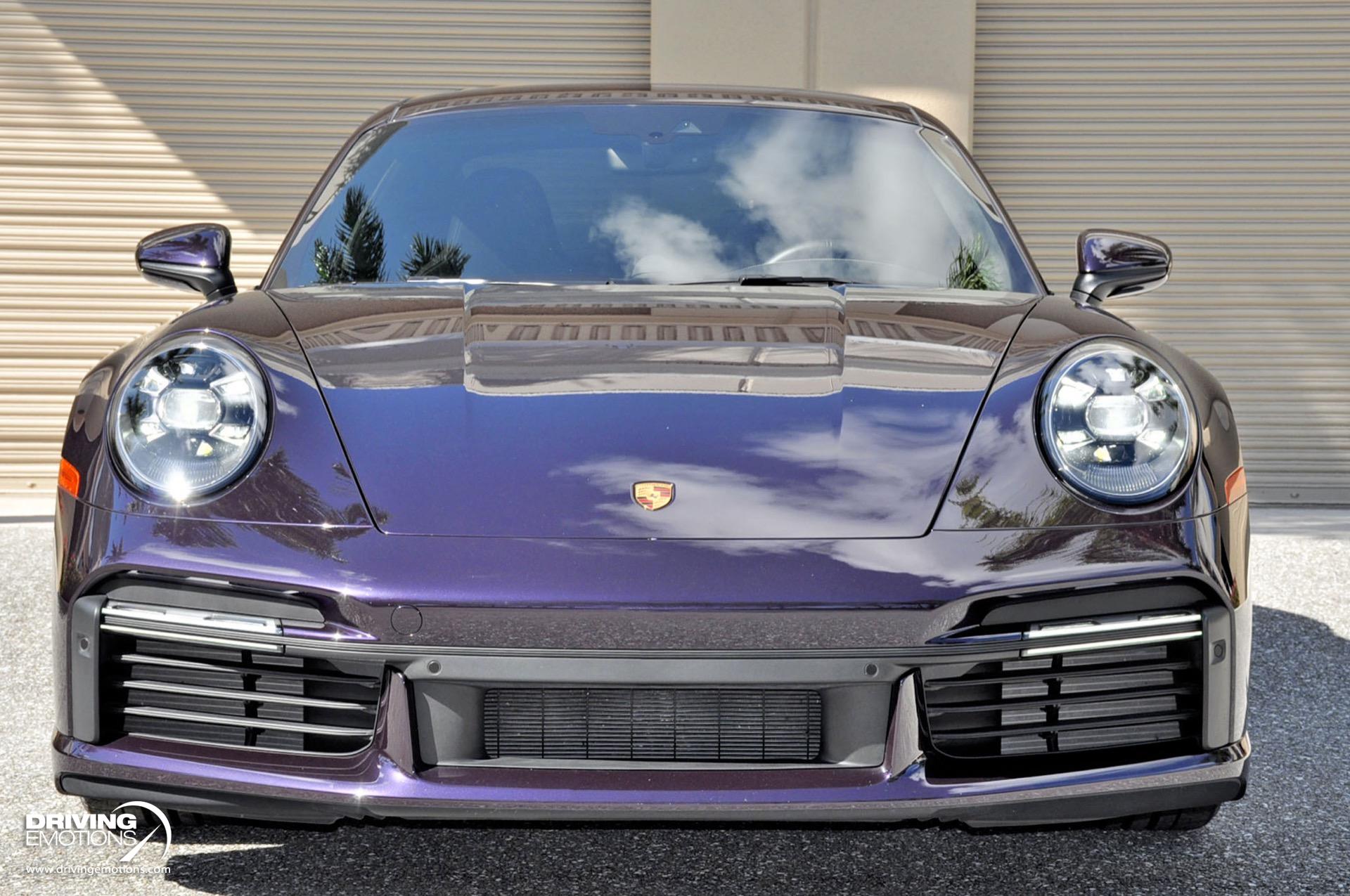 Used 2021 Porsche 911 Turbo S Coupe Turbo S PAINT TO SAMPLE VIOLA! SPORT EXHAUST! LOADED!! | St. Petersburg, FL