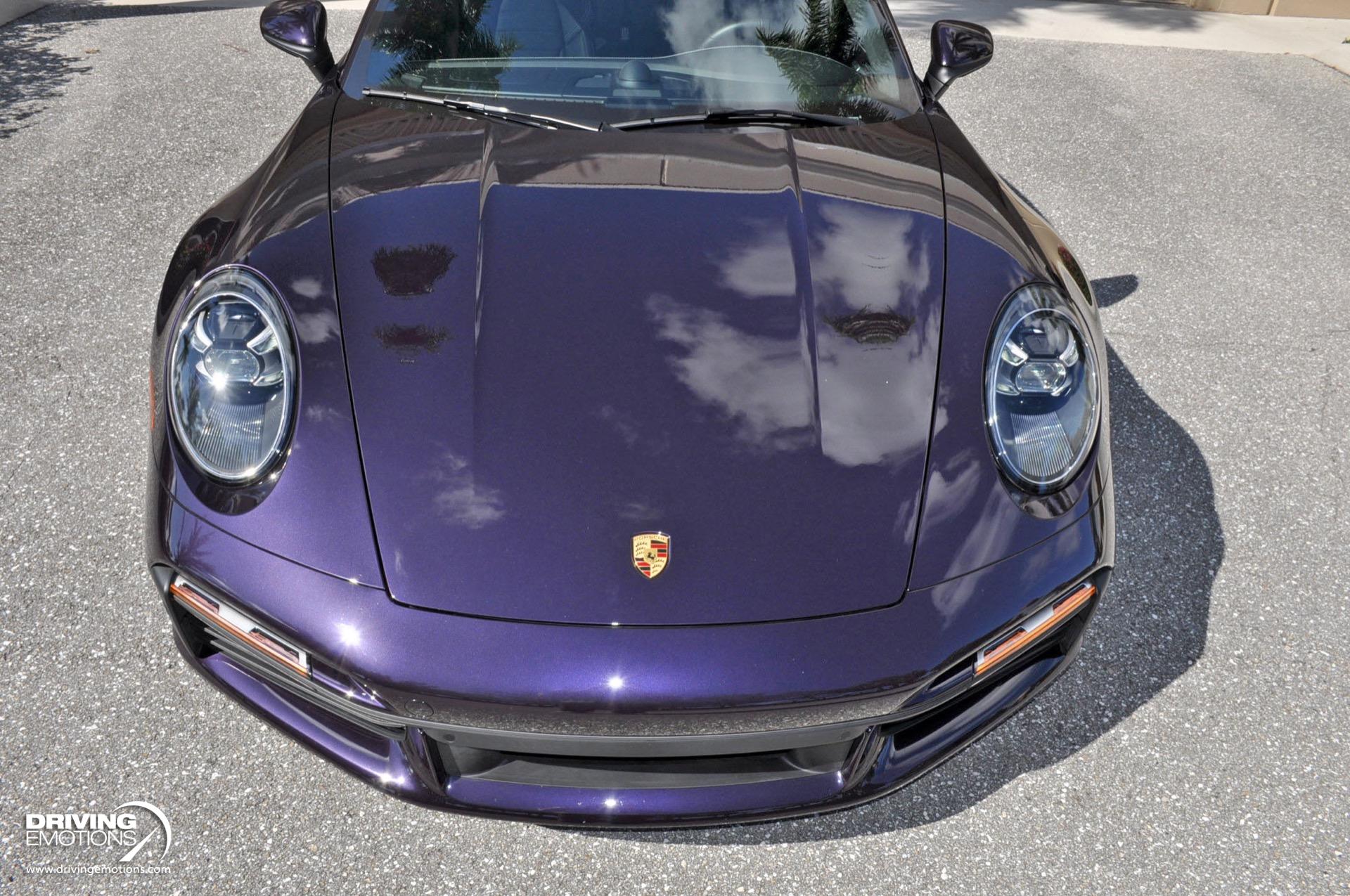 Used 2021 Porsche 911 Turbo S Coupe Turbo S PAINT TO SAMPLE VIOLA! SPORT EXHAUST! LOADED!! | St. Petersburg, FL
