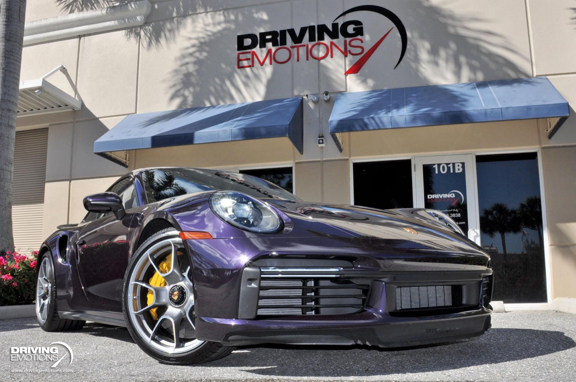 Used 2021 Porsche 911 Turbo S Coupe Turbo S PAINT TO SAMPLE VIOLA! SPORT EXHAUST! LOADED!! | St. Petersburg, FL