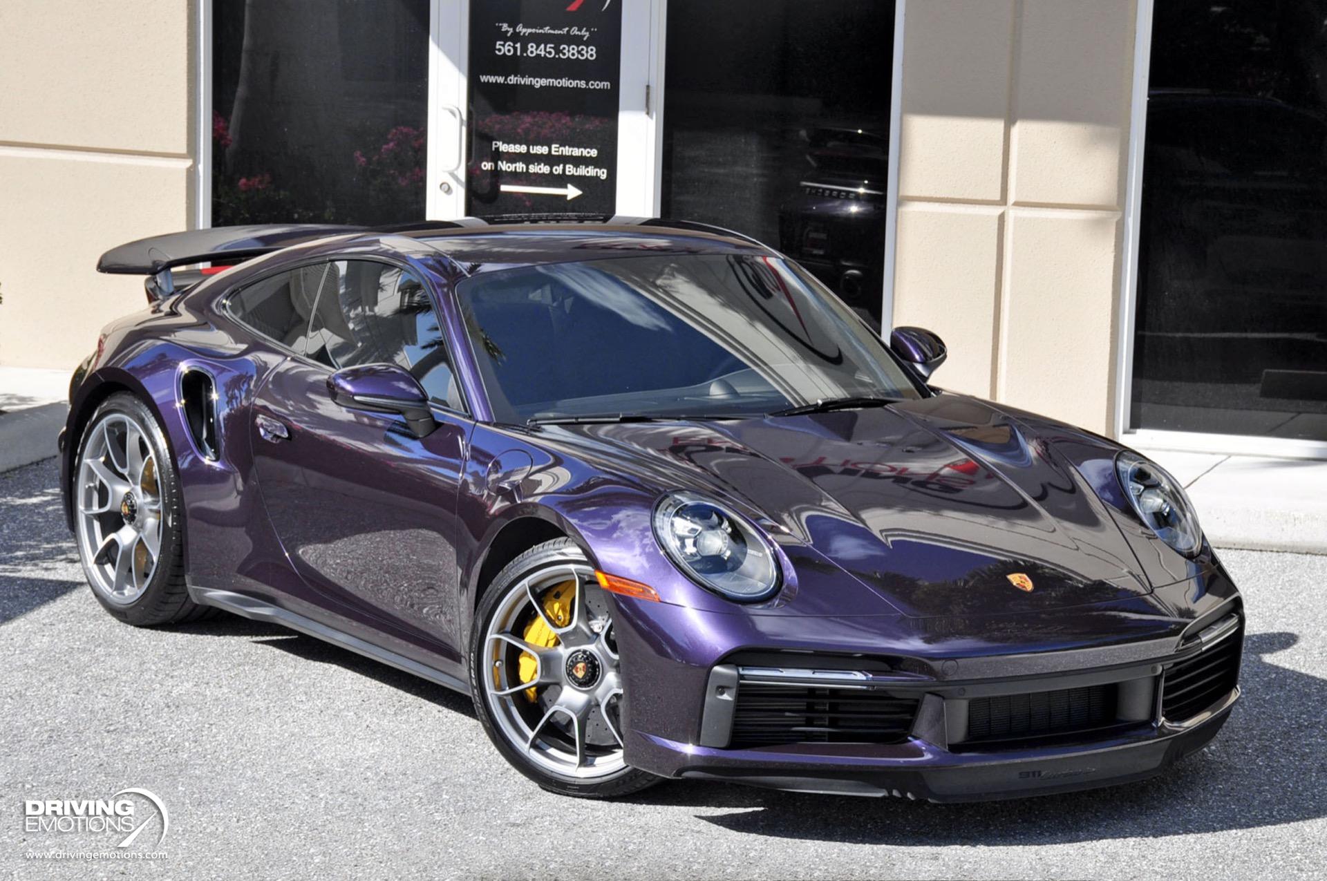 Used 2021 Porsche 911 Turbo S Coupe Turbo S PAINT TO SAMPLE VIOLA! SPORT EXHAUST! LOADED!! | St. Petersburg, FL