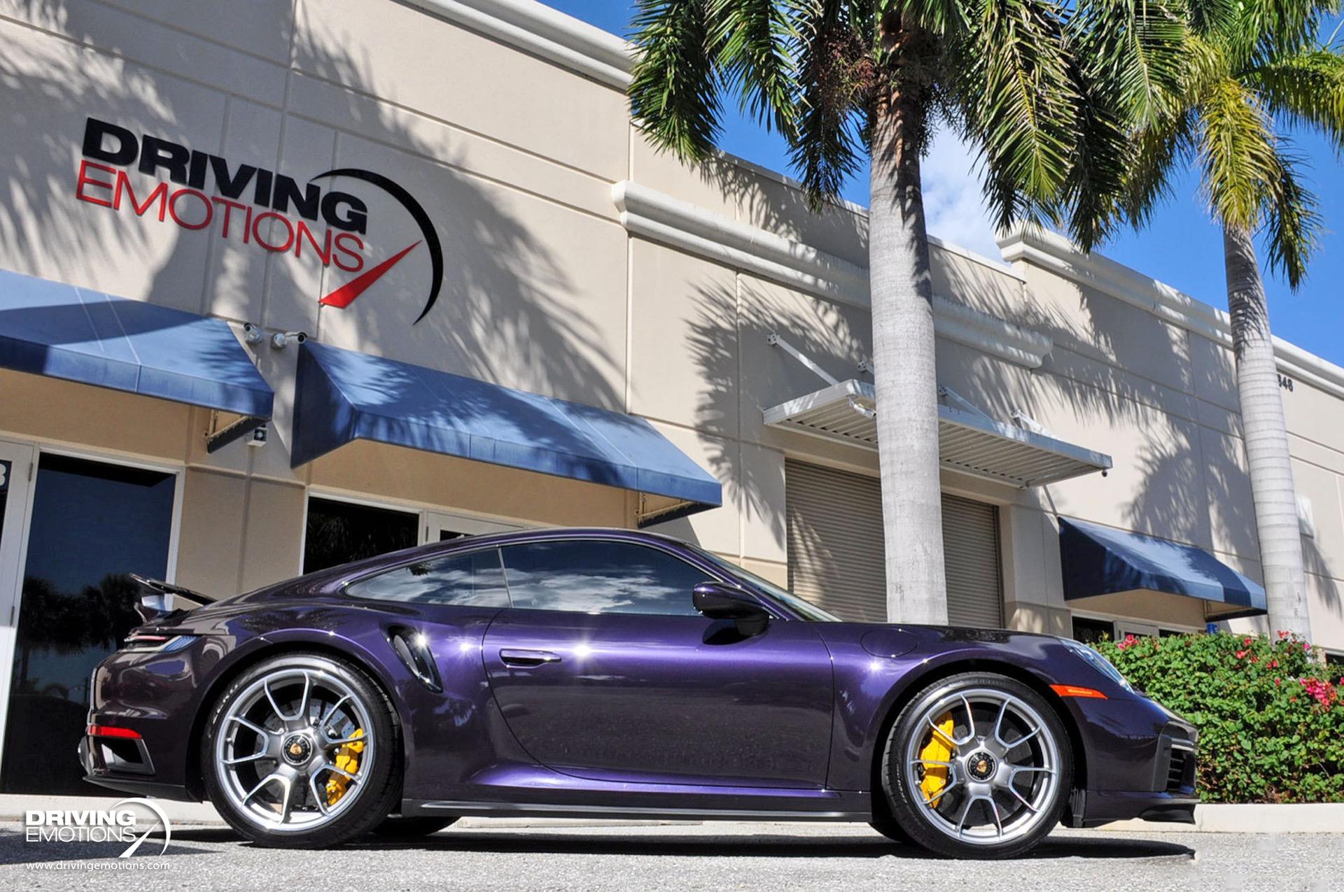 Used 2021 Porsche 911 Turbo S Coupe Turbo S PAINT TO SAMPLE VIOLA! SPORT EXHAUST! LOADED!! | St. Petersburg, FL