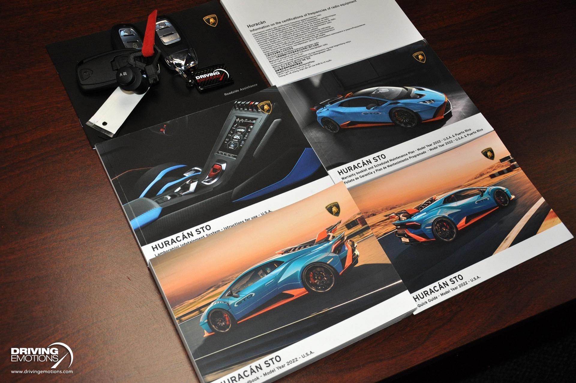 Used 2022 Lamborghini Huracan STO BLUE ELEOS! CARBON FIBER TRIM! FRONT LIFT! RARE!! | Lake Park, FL