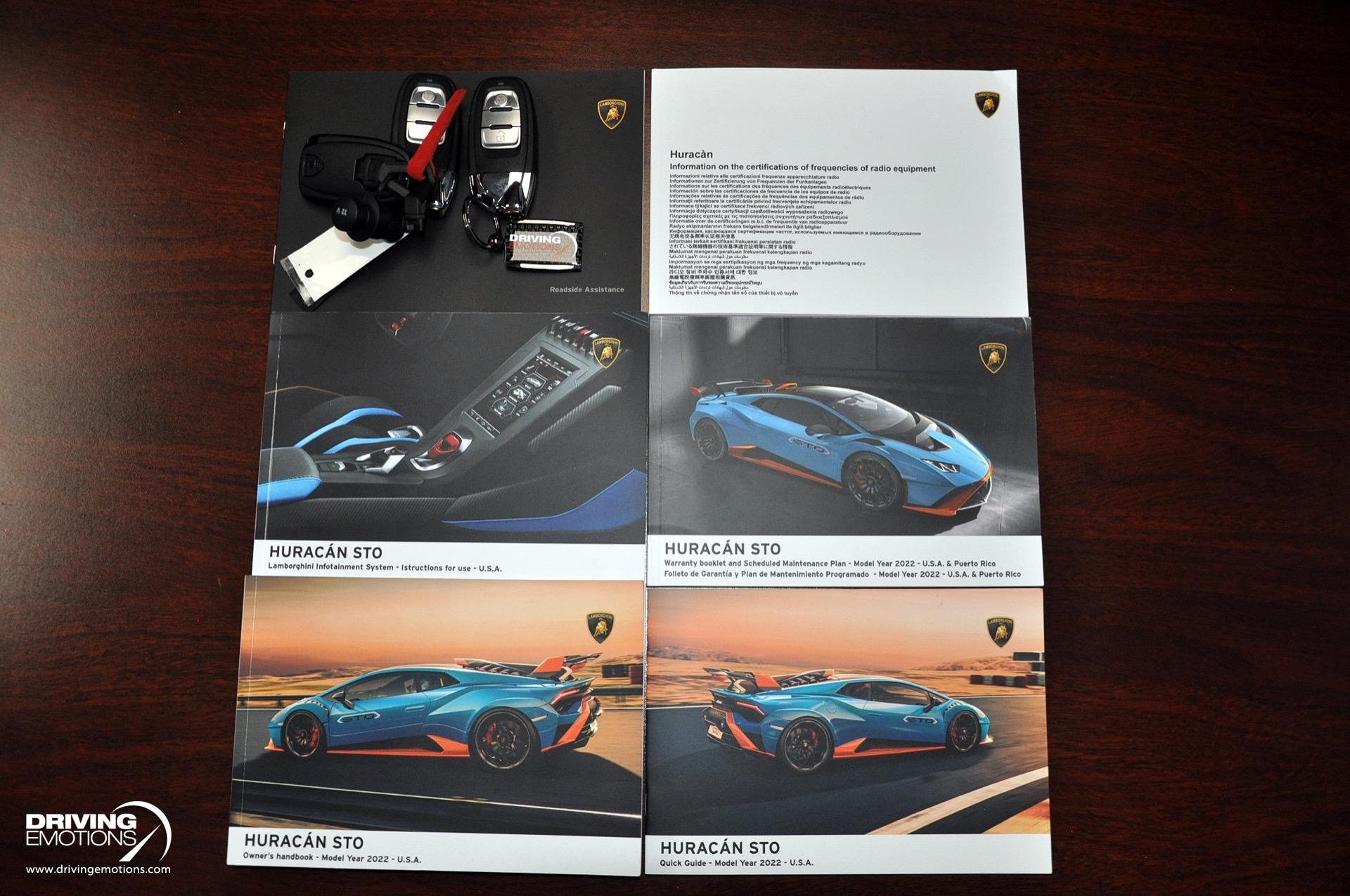 Used 2022 Lamborghini Huracan STO BLUE ELEOS! CARBON FIBER TRIM! FRONT LIFT! RARE!! | St. Petersburg, FL
