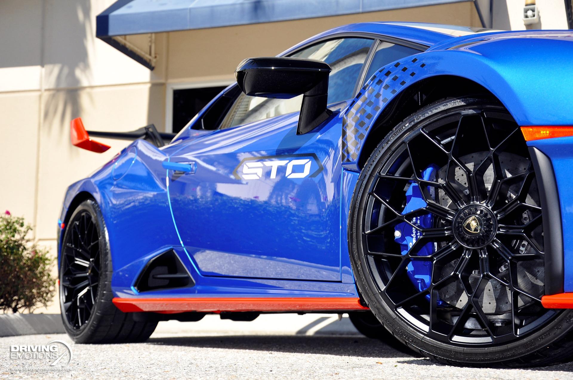 Used 2022 Lamborghini Huracan STO BLUE ELEOS! CARBON FIBER TRIM! FRONT LIFT! RARE!! | St. Petersburg, FL