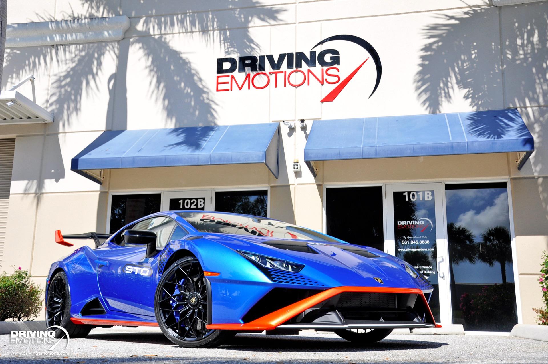 Used 2022 Lamborghini Huracan STO BLUE ELEOS! CARBON FIBER TRIM! FRONT LIFT! RARE!! | St. Petersburg, FL