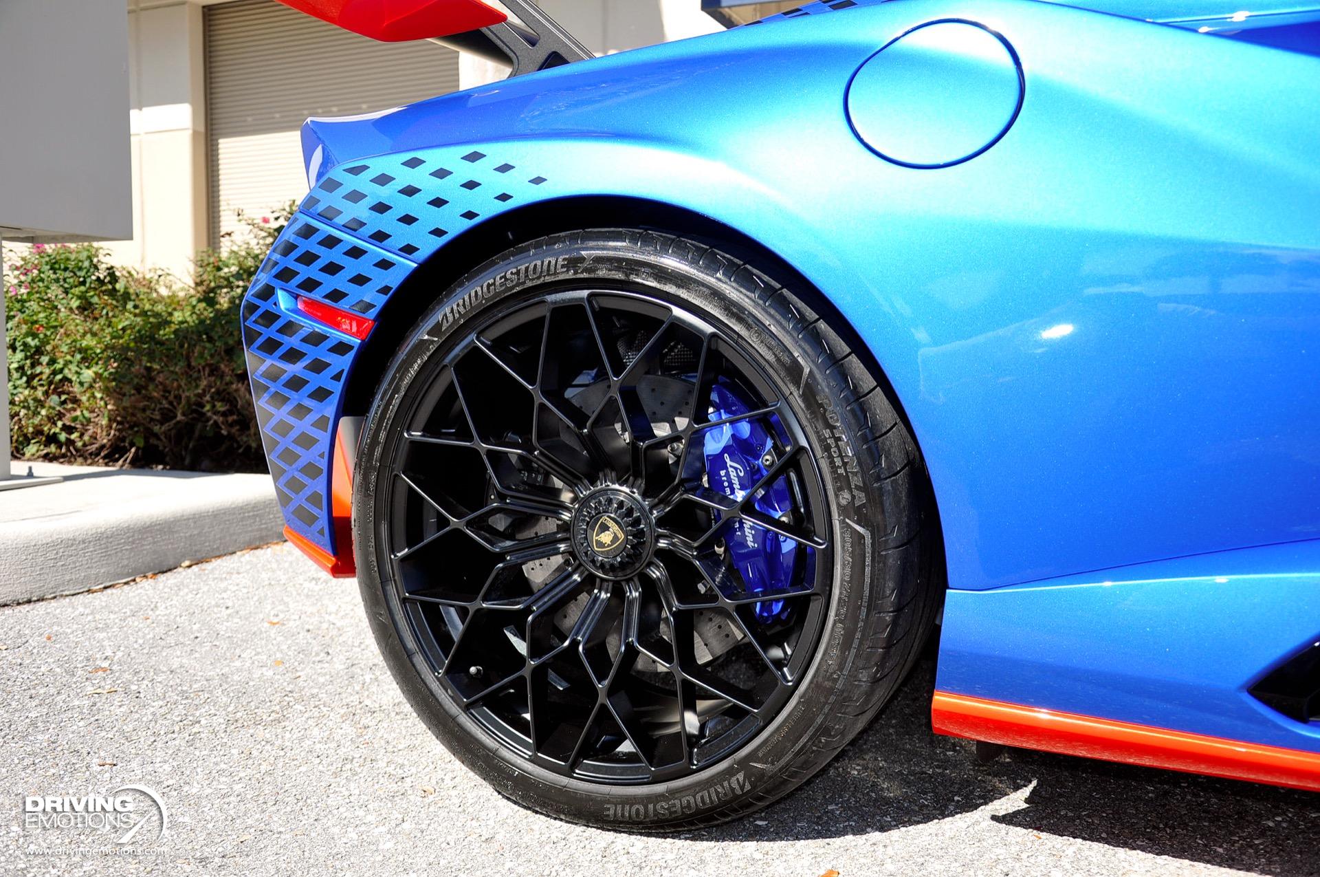 Used 2022 Lamborghini Huracan STO BLUE ELEOS! CARBON FIBER TRIM! FRONT LIFT! RARE!! | St. Petersburg, FL