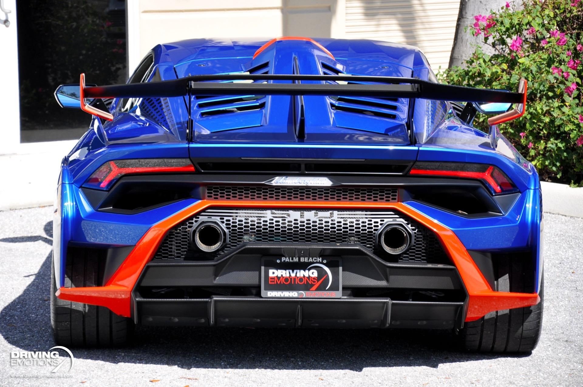 Used 2022 Lamborghini Huracan STO BLUE ELEOS! CARBON FIBER TRIM! FRONT LIFT! RARE!! | St. Petersburg, FL