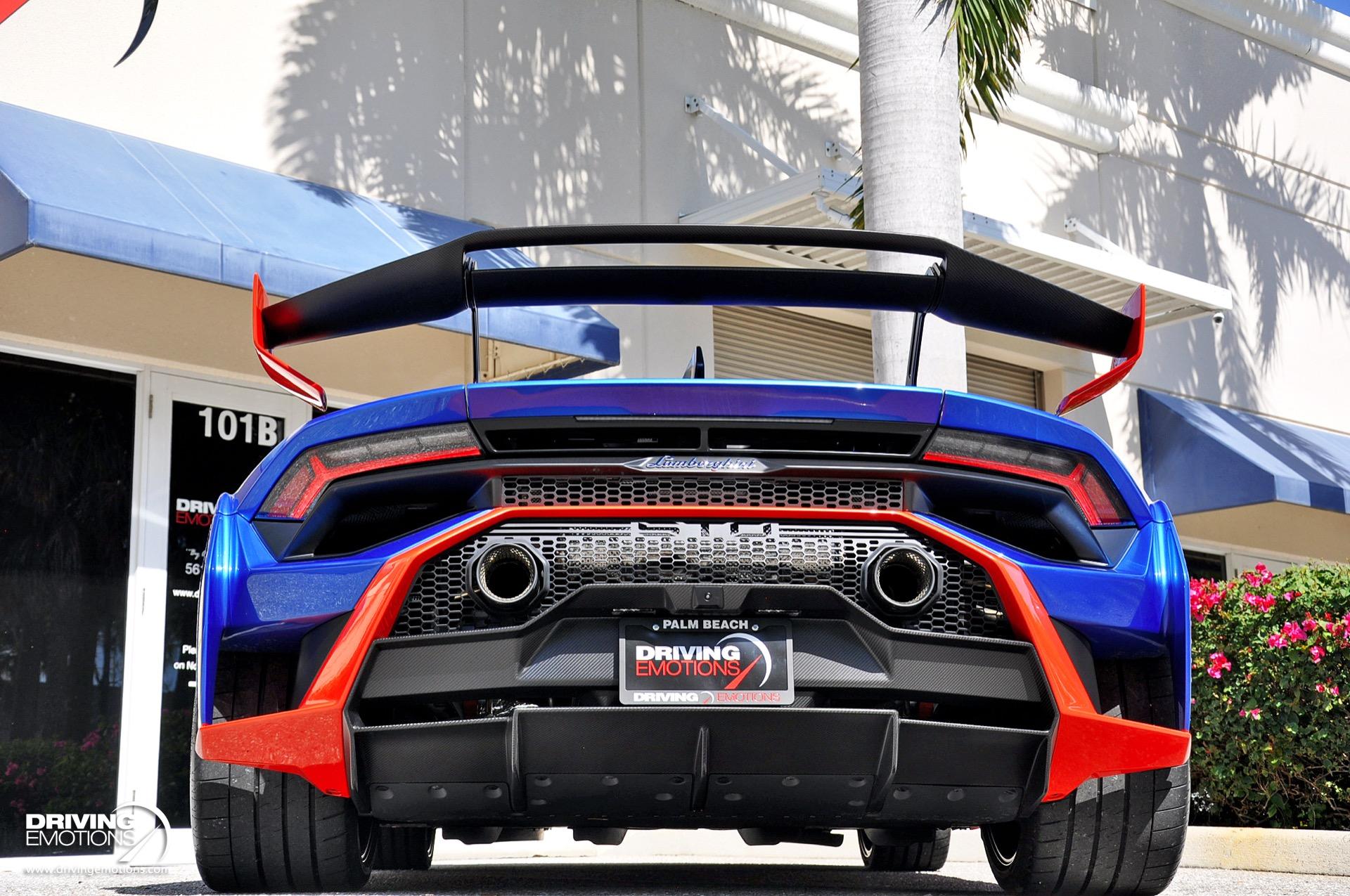 Used 2022 Lamborghini Huracan STO BLUE ELEOS! CARBON FIBER TRIM! FRONT LIFT! RARE!! | St. Petersburg, FL