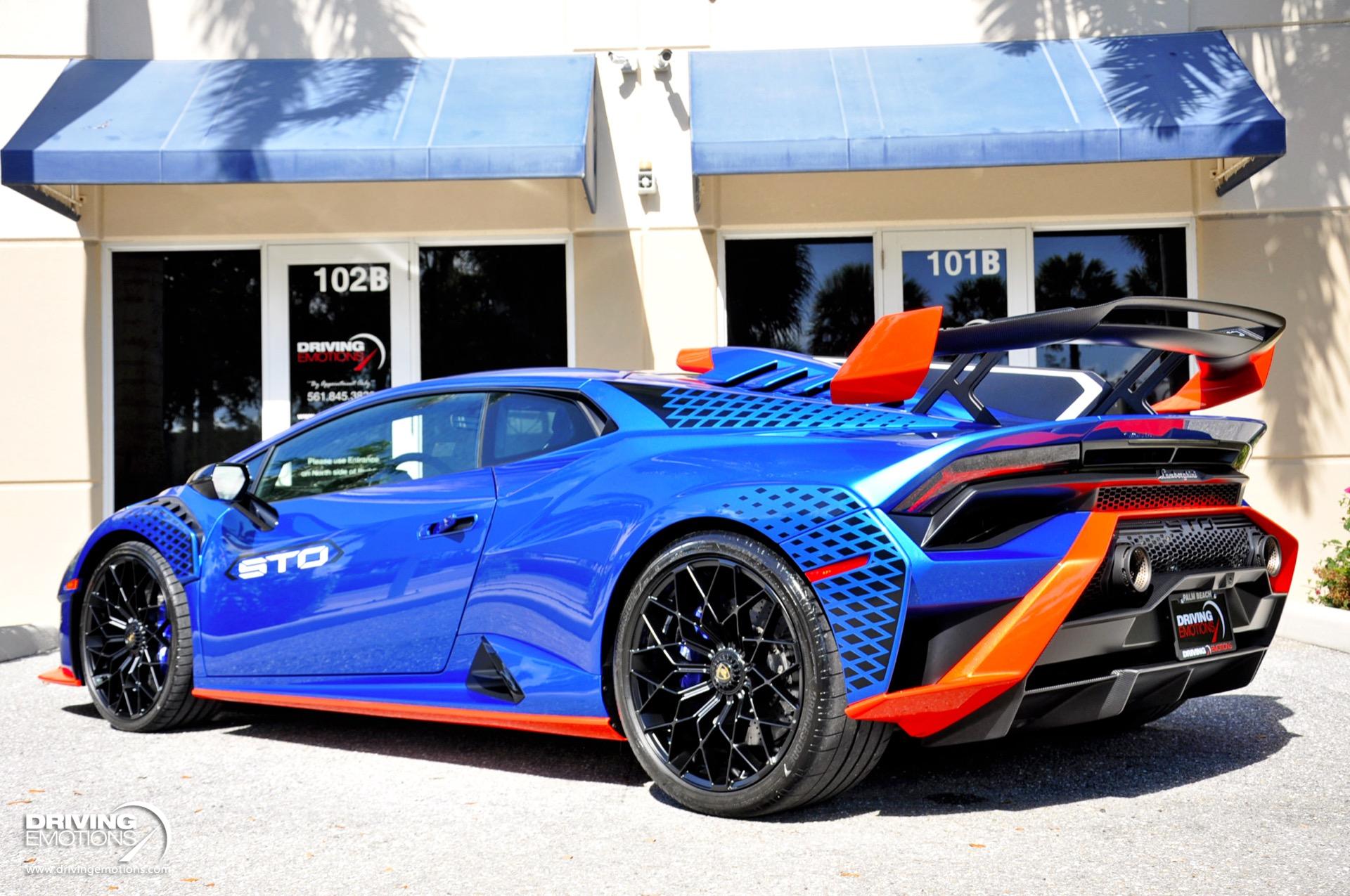 Used 2022 Lamborghini Huracan STO BLUE ELEOS! CARBON FIBER TRIM! FRONT LIFT! RARE!! | St. Petersburg, FL