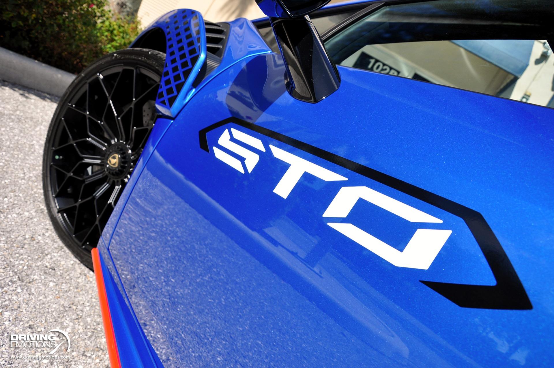 Used 2022 Lamborghini Huracan STO BLUE ELEOS! CARBON FIBER TRIM! FRONT LIFT! RARE!! | St. Petersburg, FL